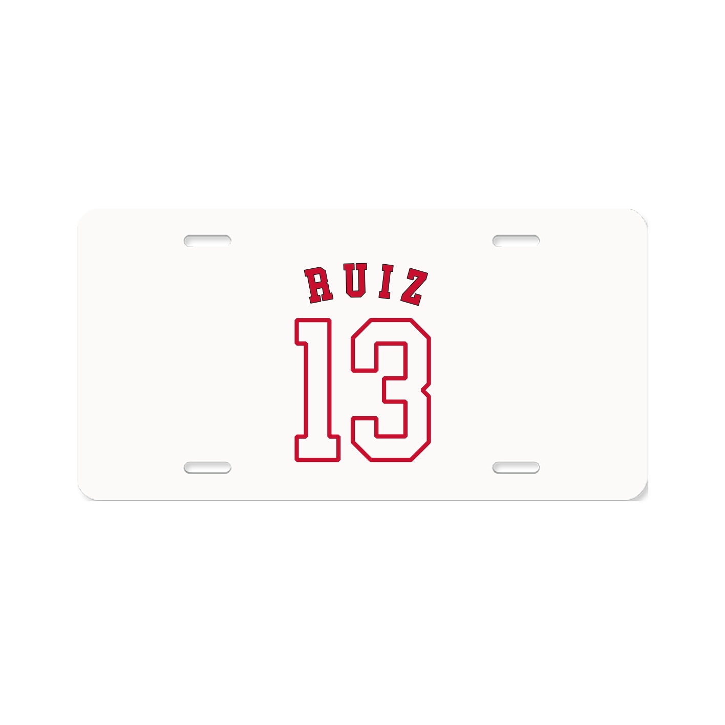 License Plate — Shirsey Arch in Classic