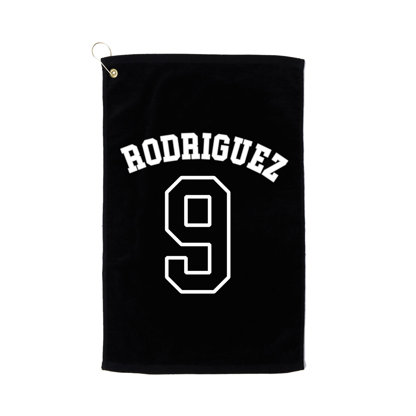 Golf Towel — Shirsey Arch in Black