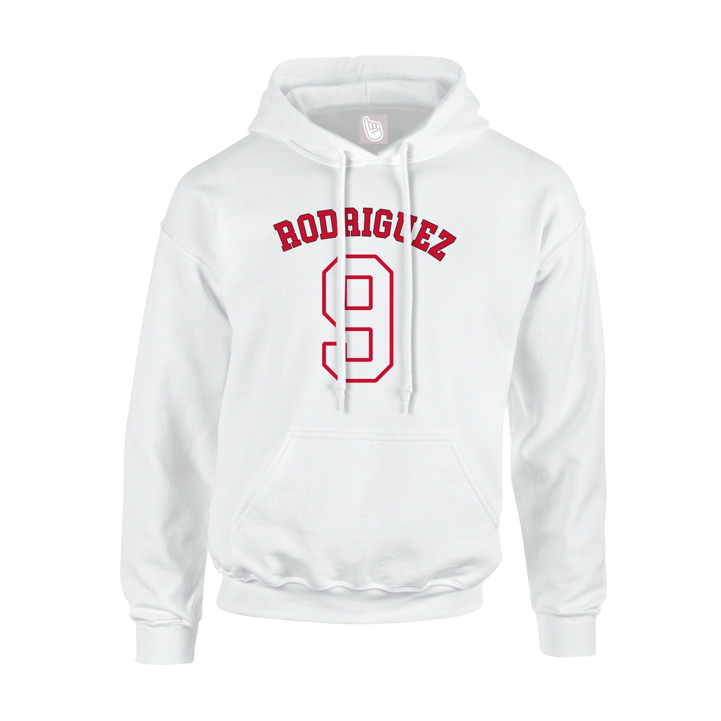 Hoodie — Shirsey Arch in White