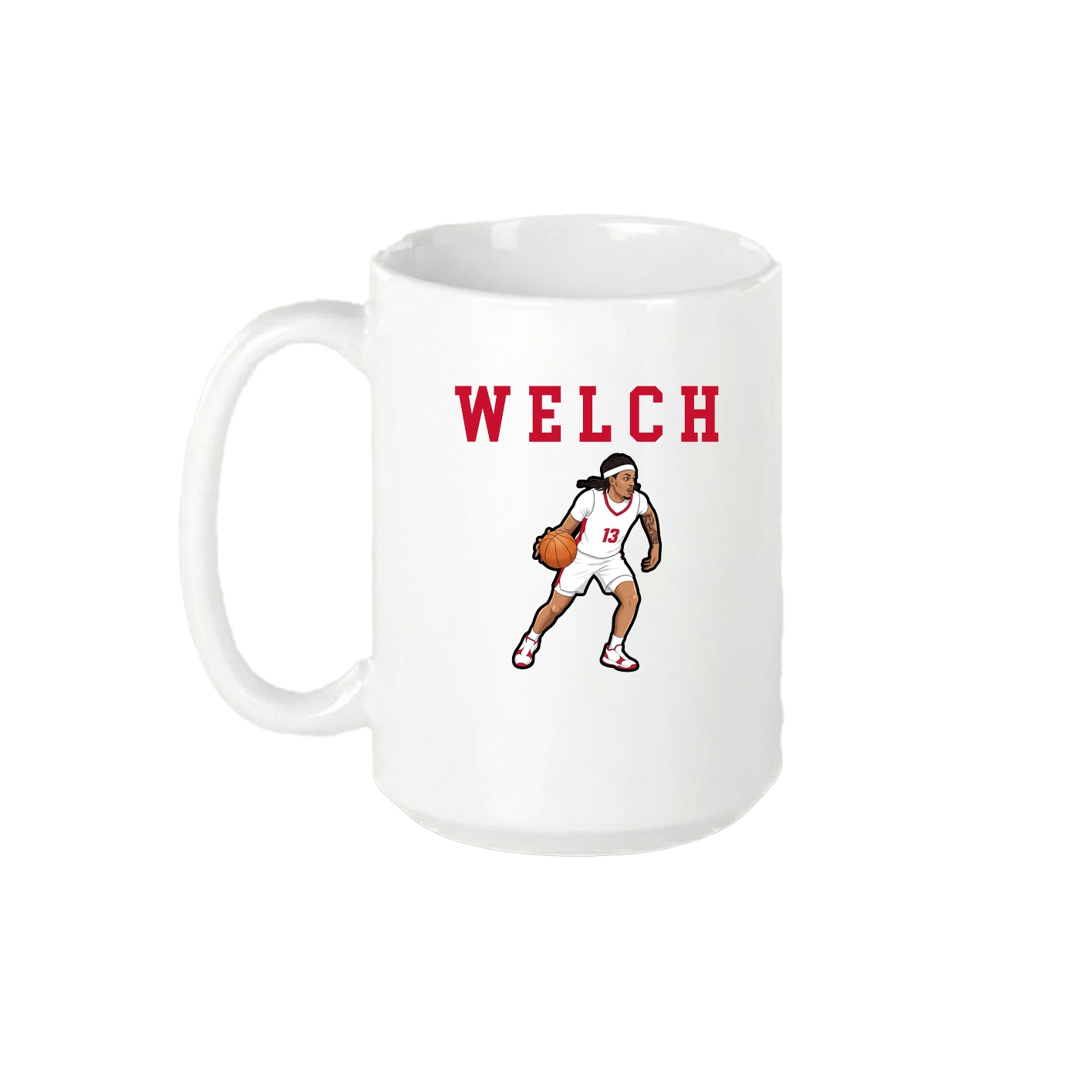 15oz Coffee Mug — Shirsey in White