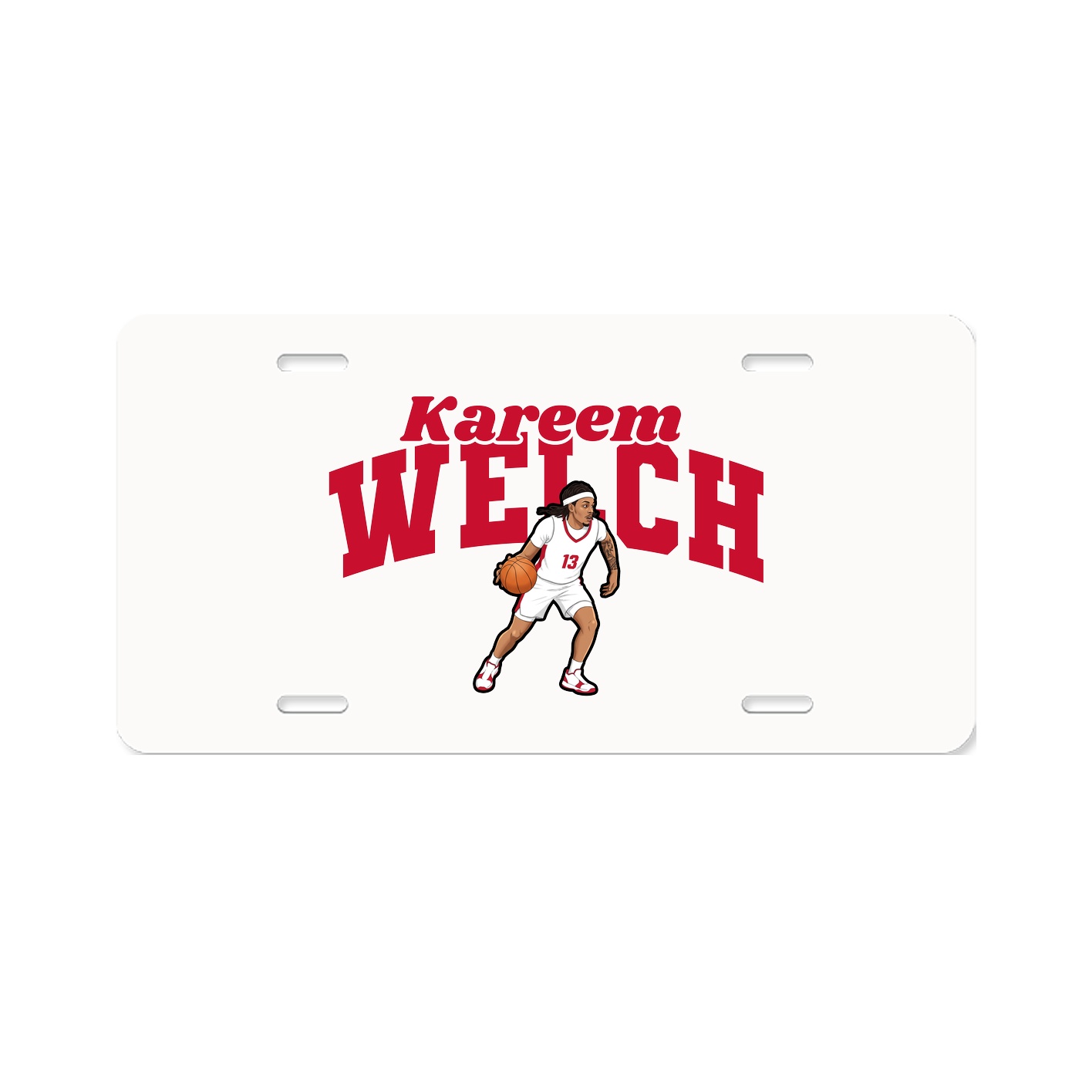 License Plate — Signature Arch in Classic