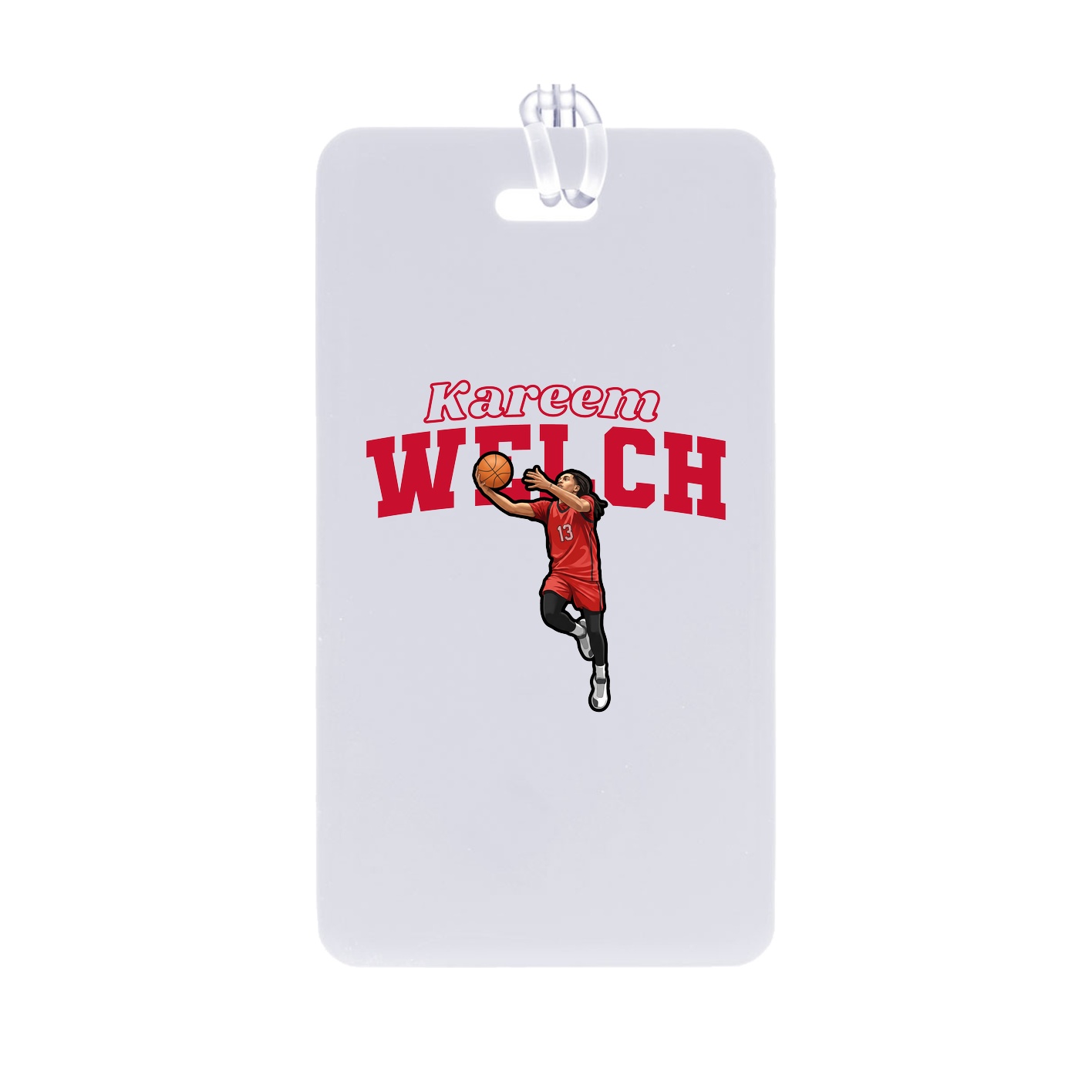 Bag Tag — Name Arch in Classic