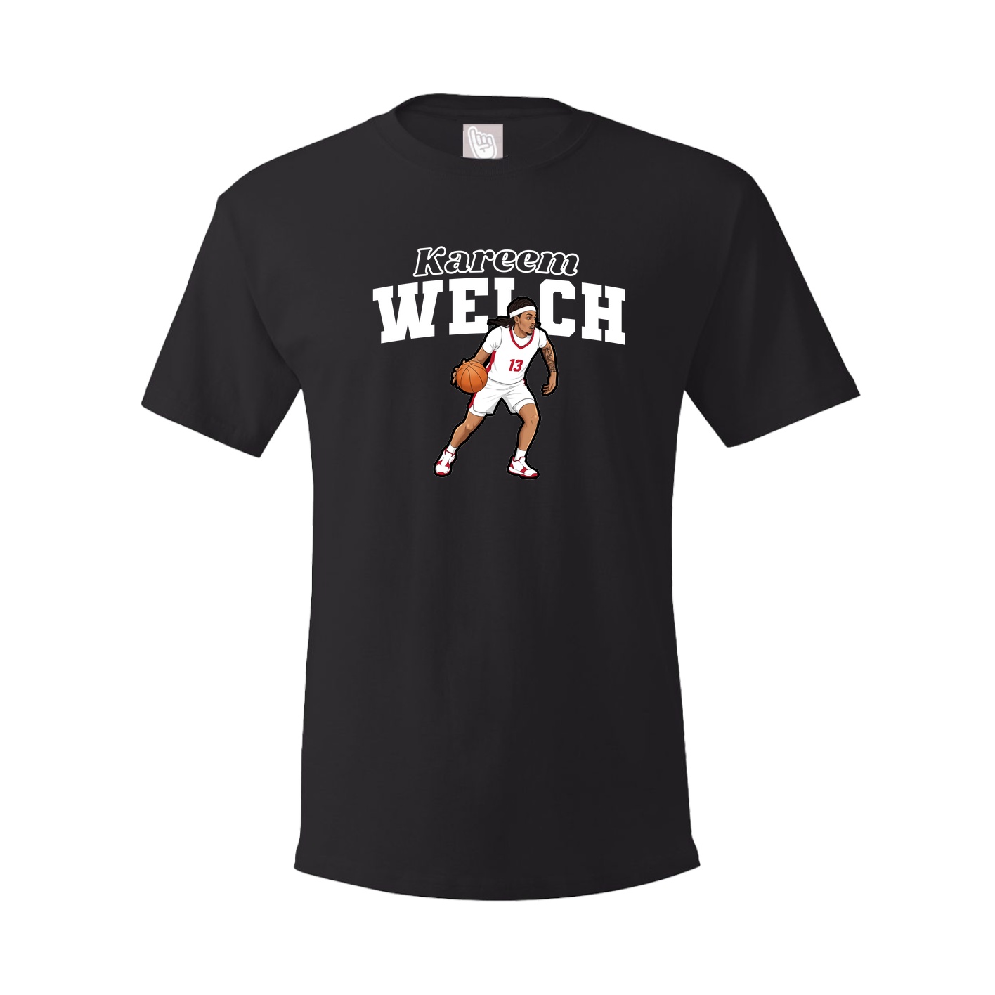 Tee — Name Arch in Black