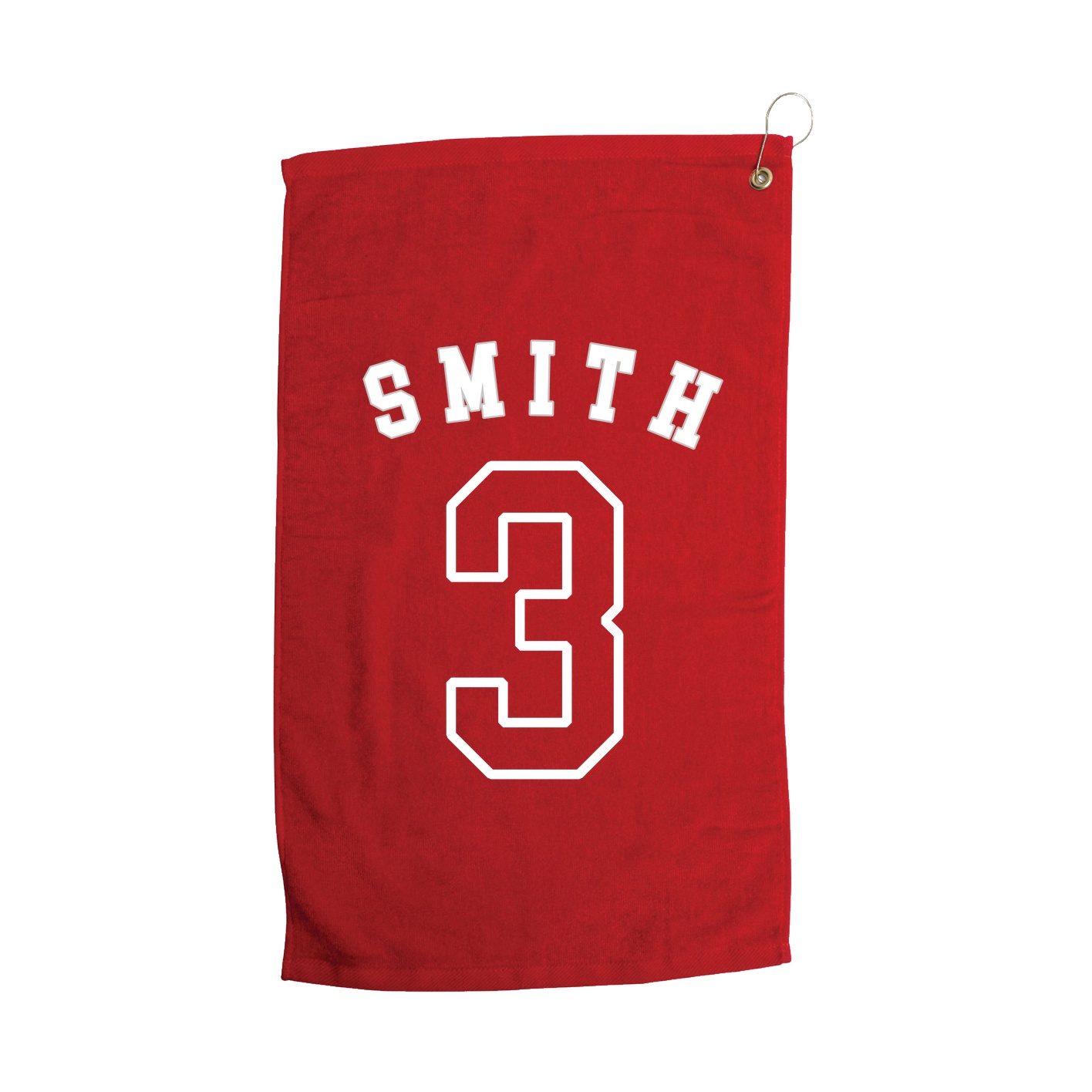 Golf Towel — Shirsey Arch in Red