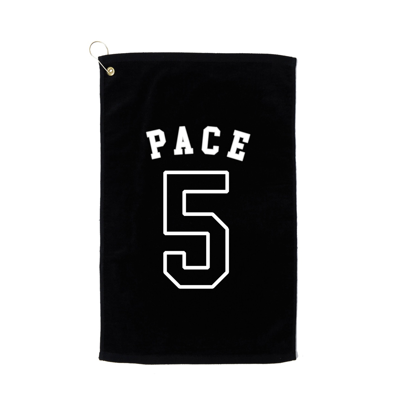 Golf Towel — Shirsey Arch in Black
