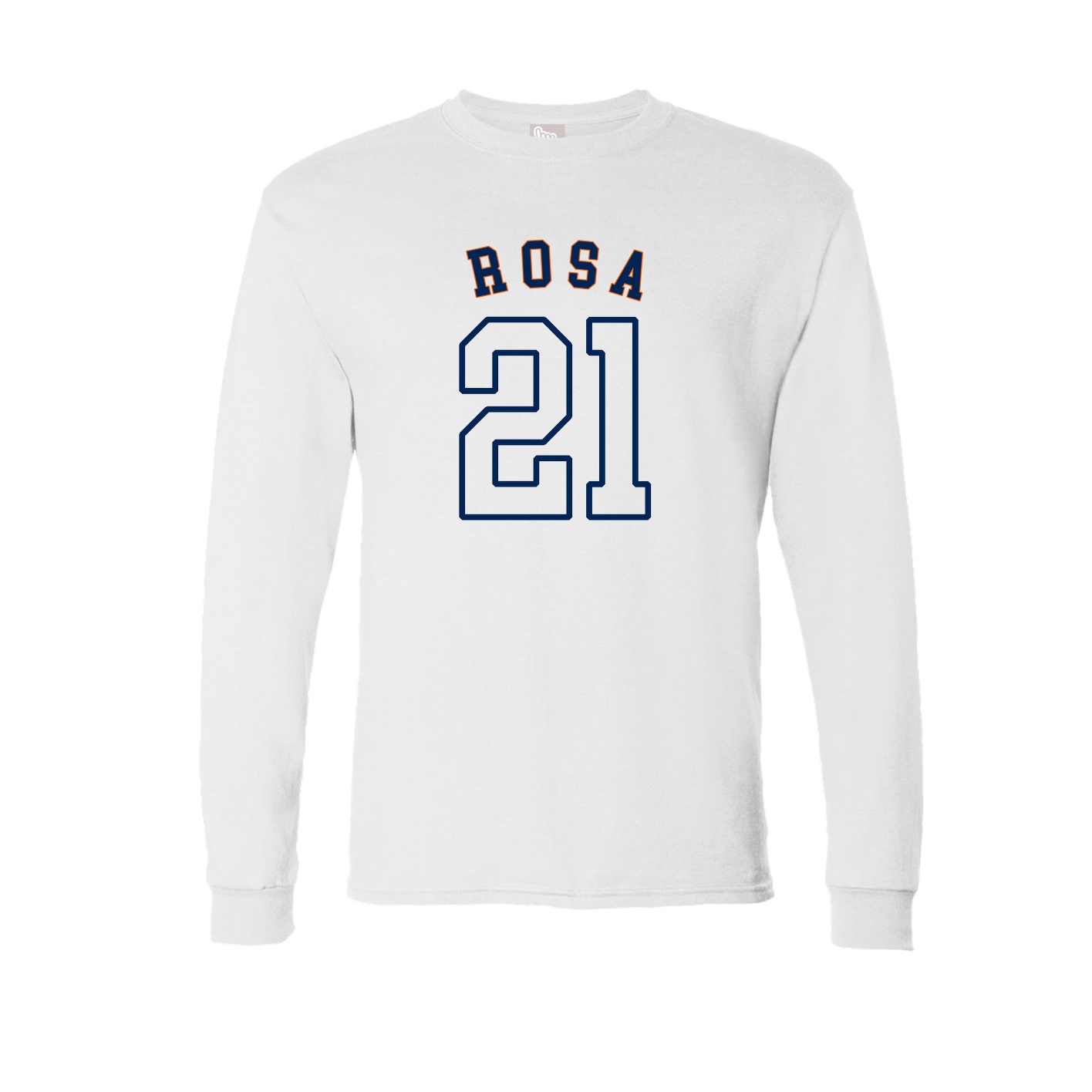 Long Sleeve Tee — Shirsey Arch in White