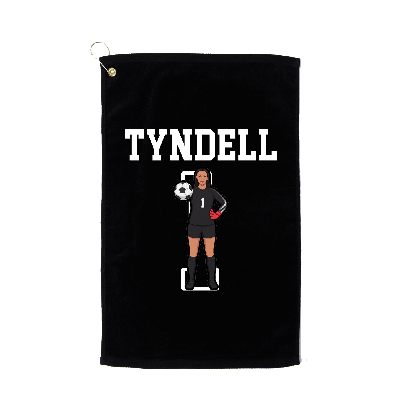 Golf Towel — Shirsey in Black