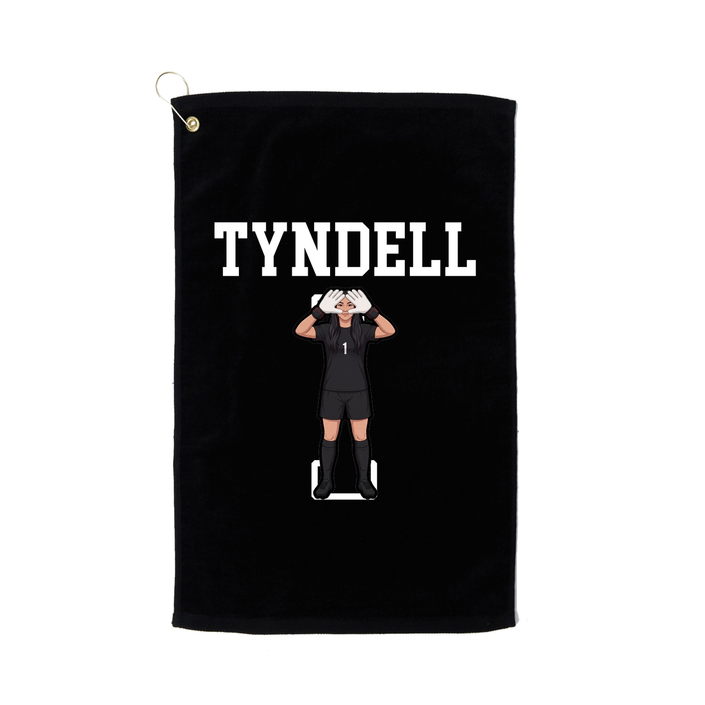 Golf Towel — Shirsey in Black