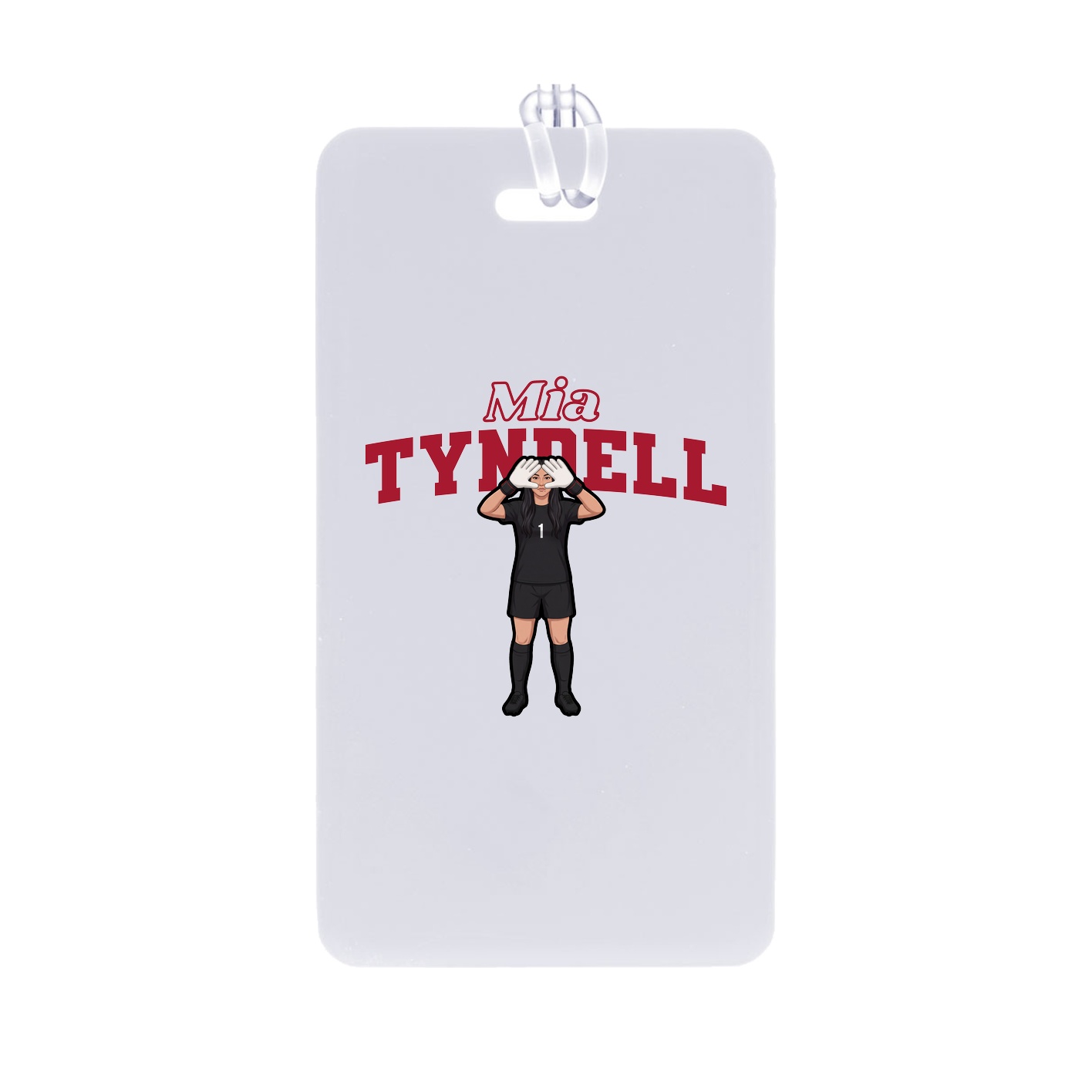 Bag Tag — Name Arch in Classic