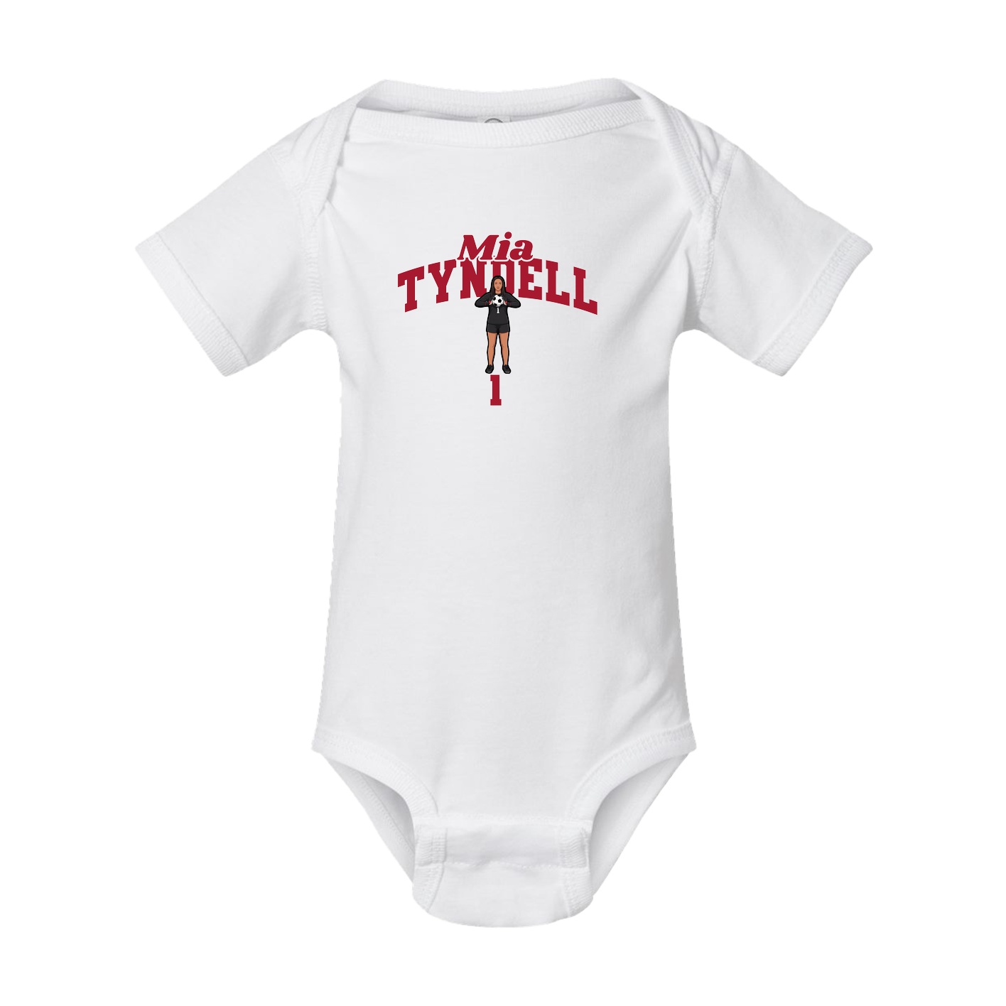 Baby Onesie — Signature Arch in White