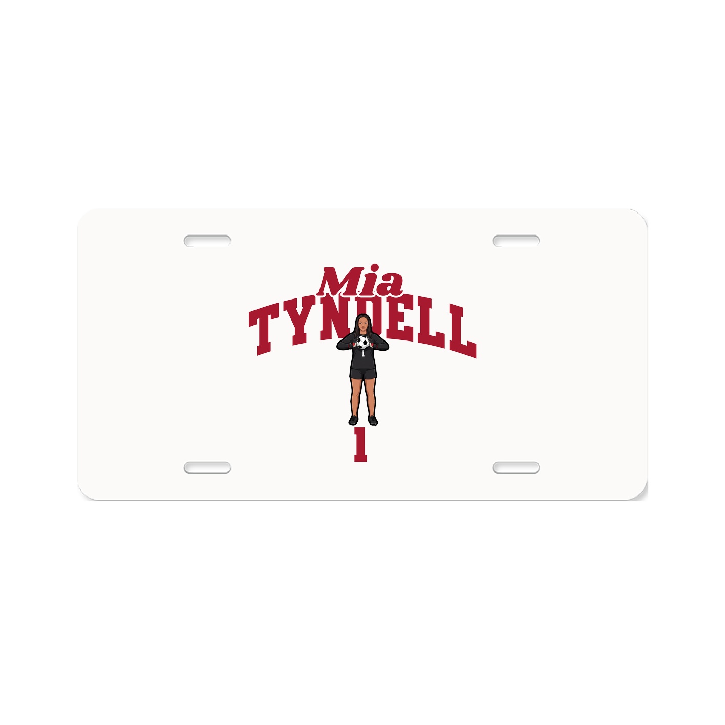 License Plate — Signature Arch in Classic