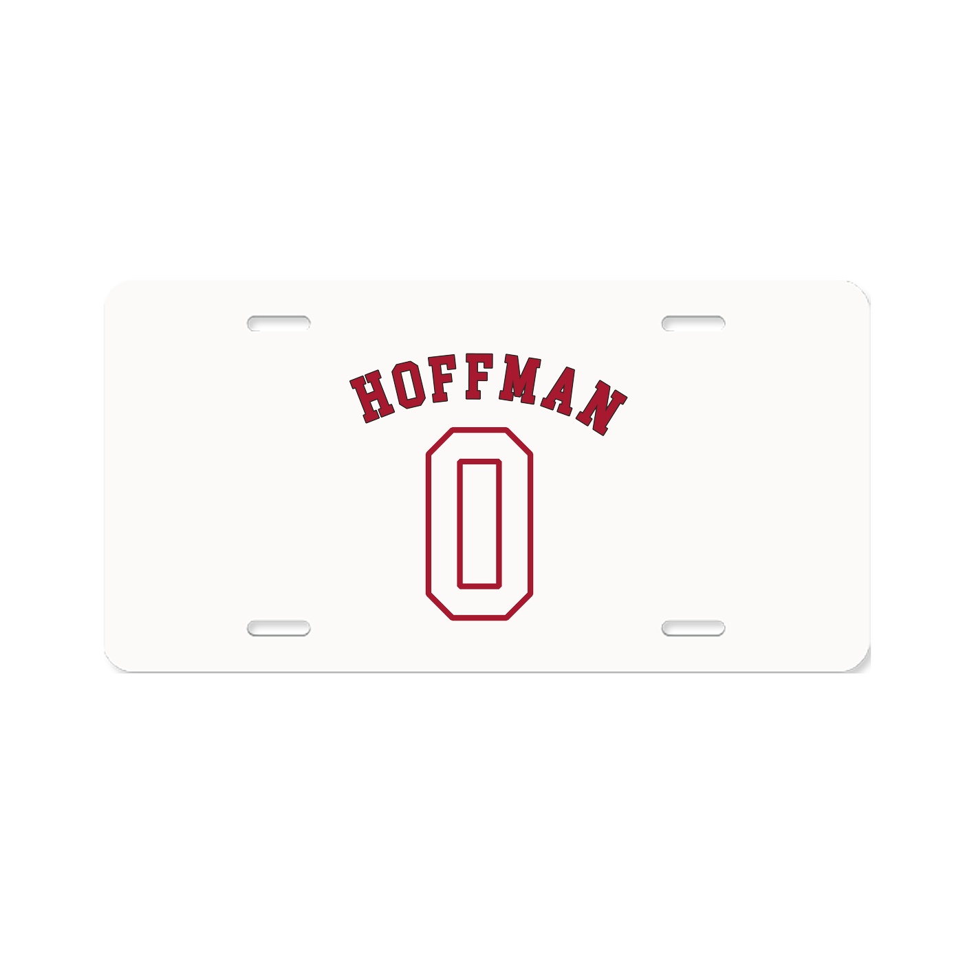 License Plate — Shirsey Arch in Classic
