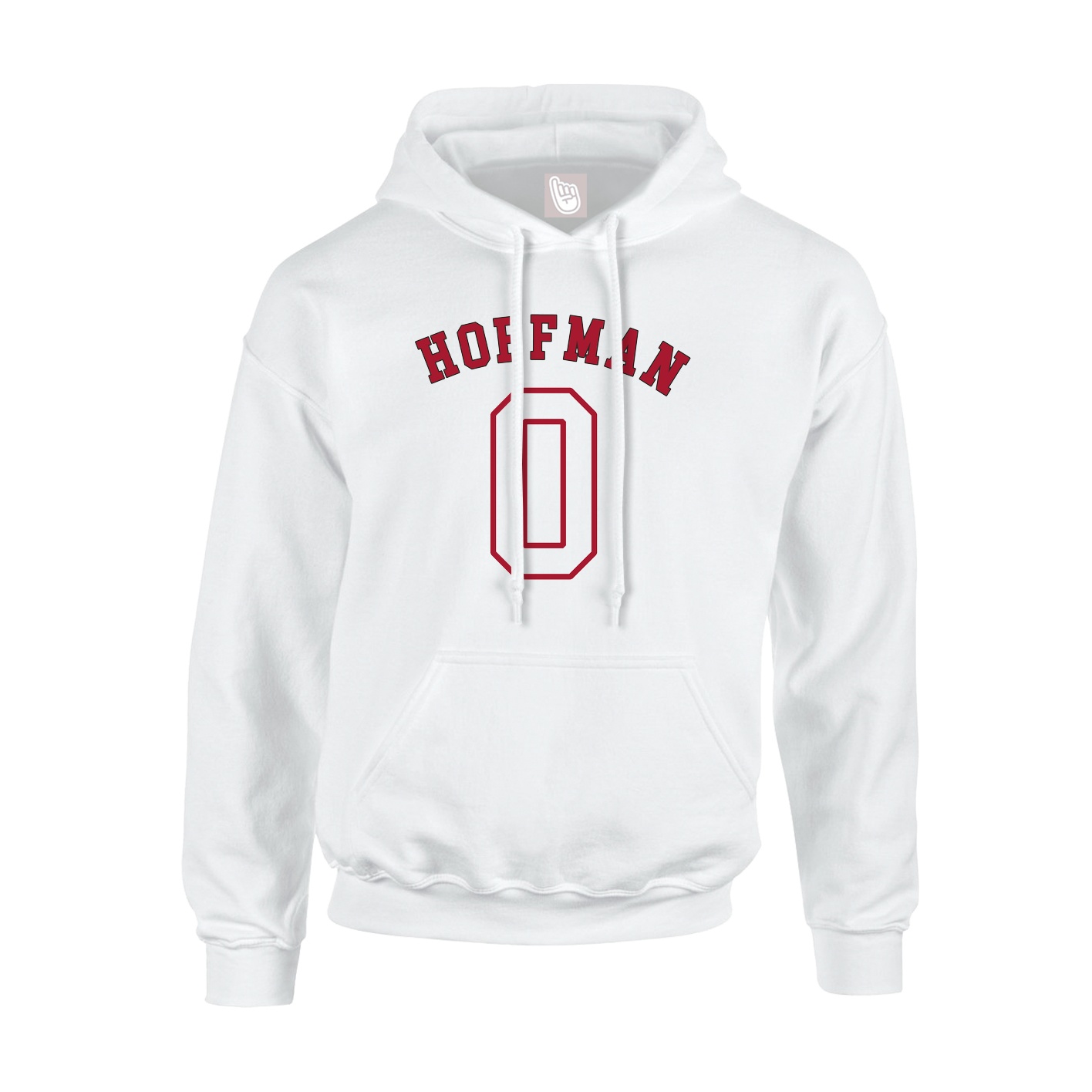 Hoodie — Shirsey Arch in White