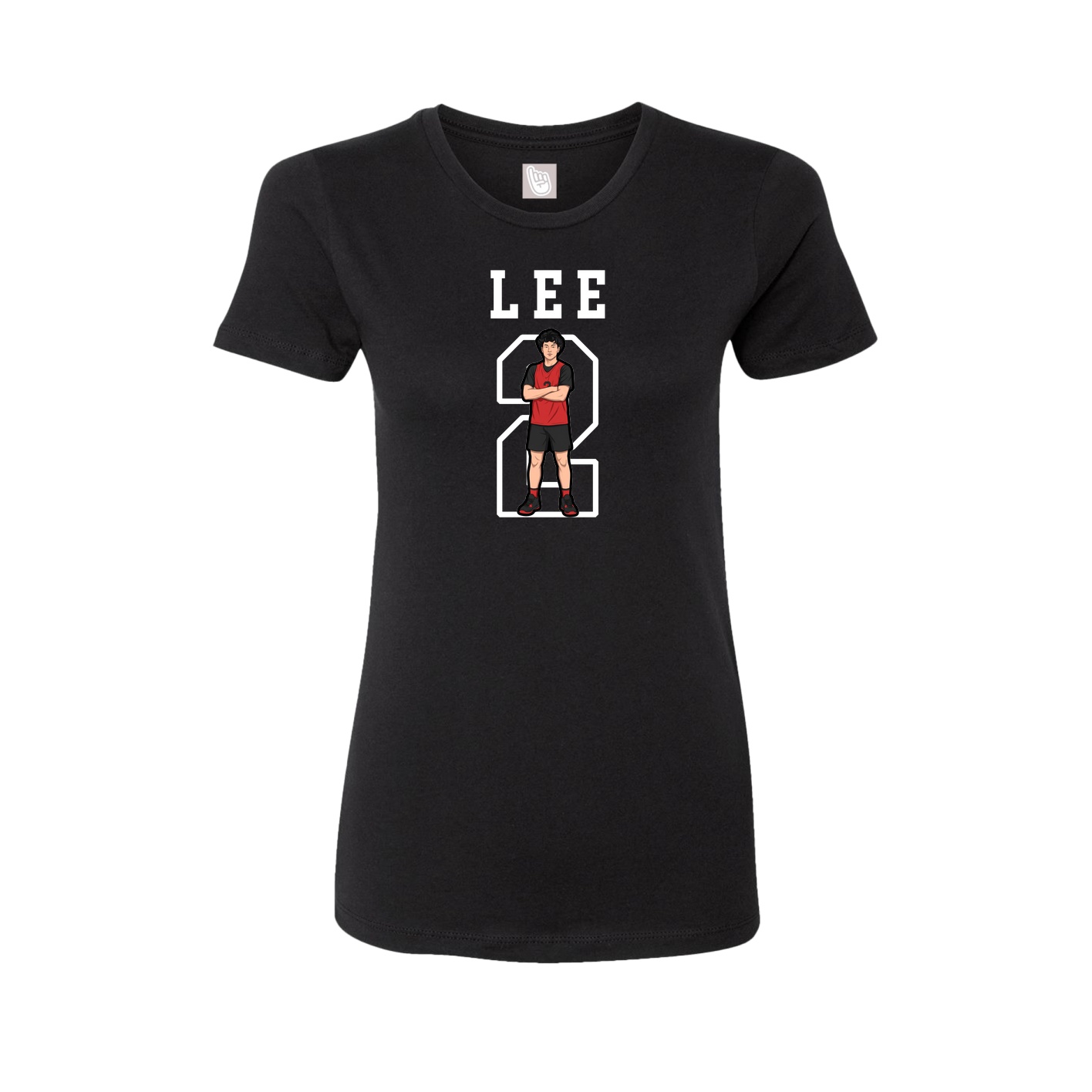Fitted Women's Tee — Shirsey in Black