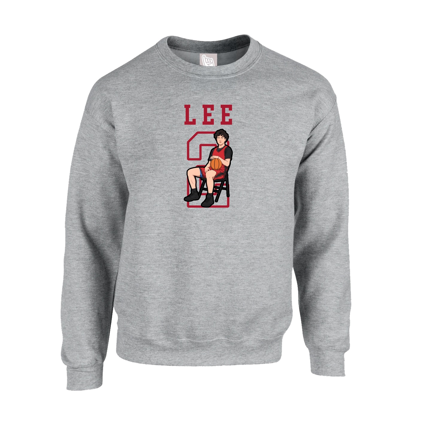 Fleece Crew — Shirsey in Grey