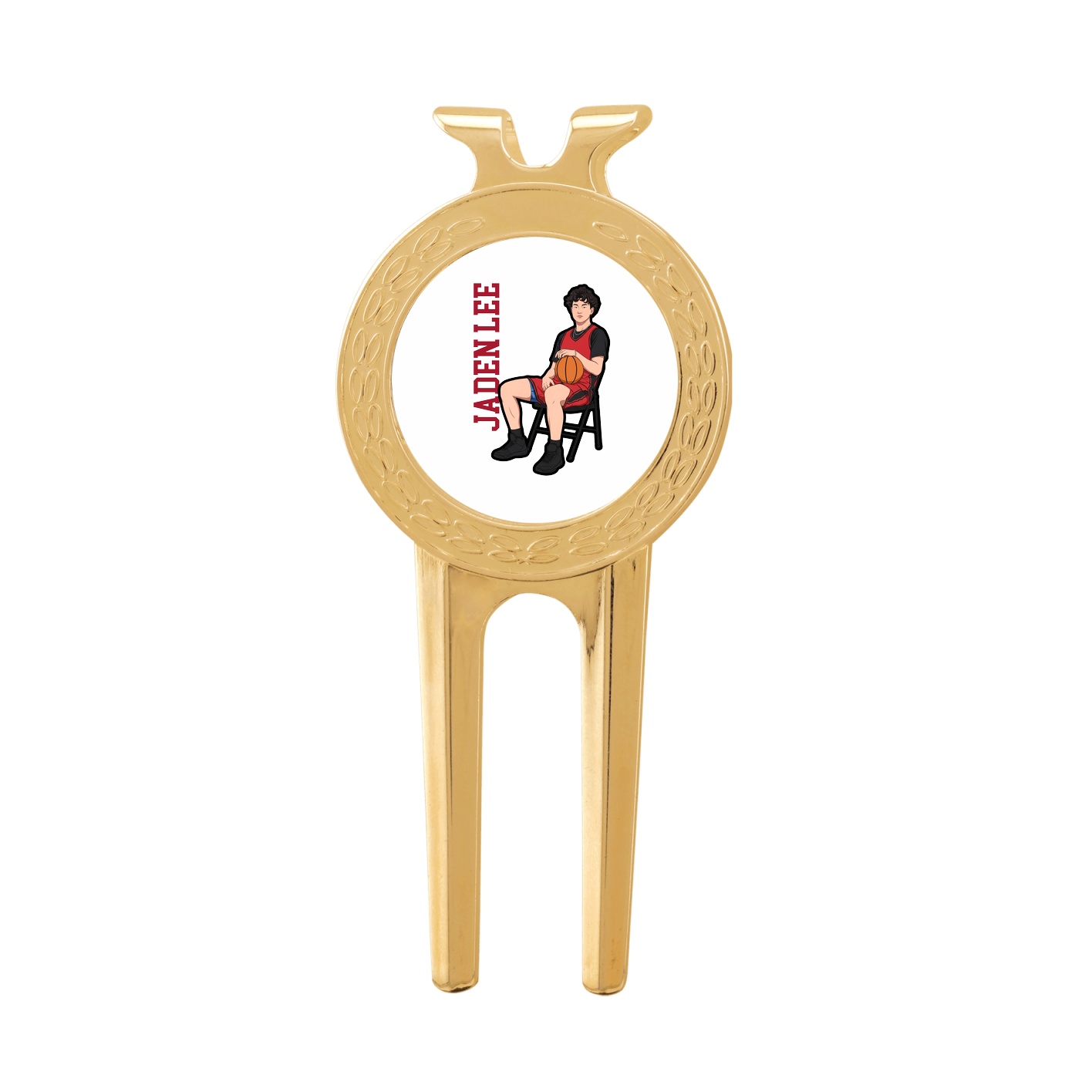 Divot Tool with Ball Marker — Name Vertical in Classic