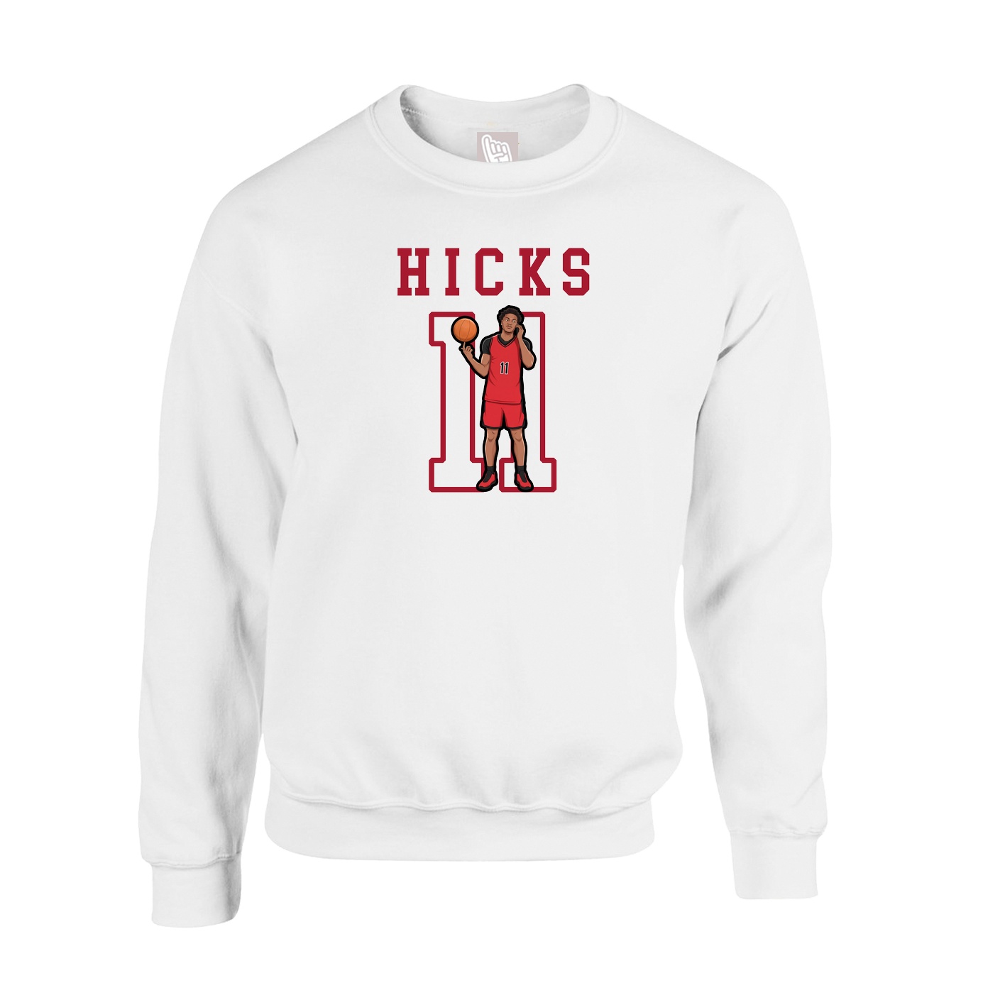 Fleece Crew — Shirsey in White