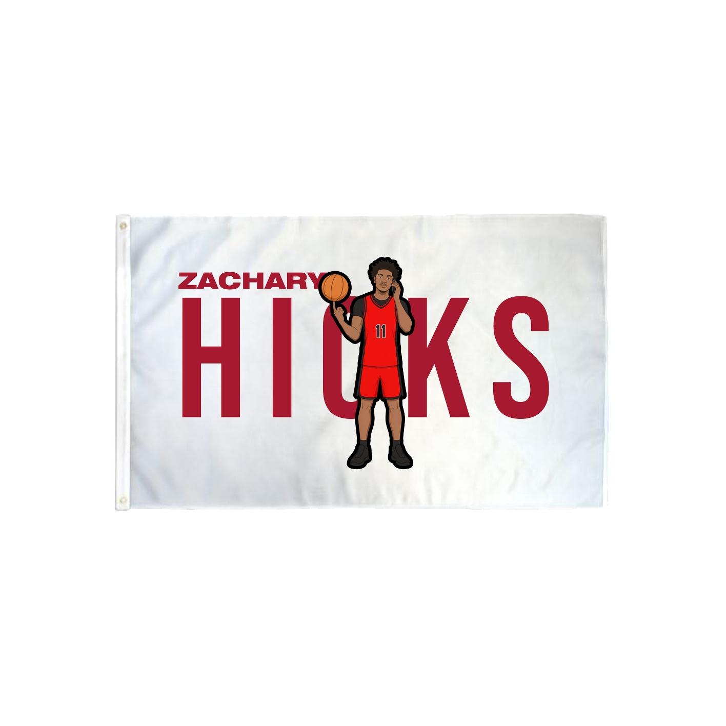 3x5 Flag — Player Name in Classic