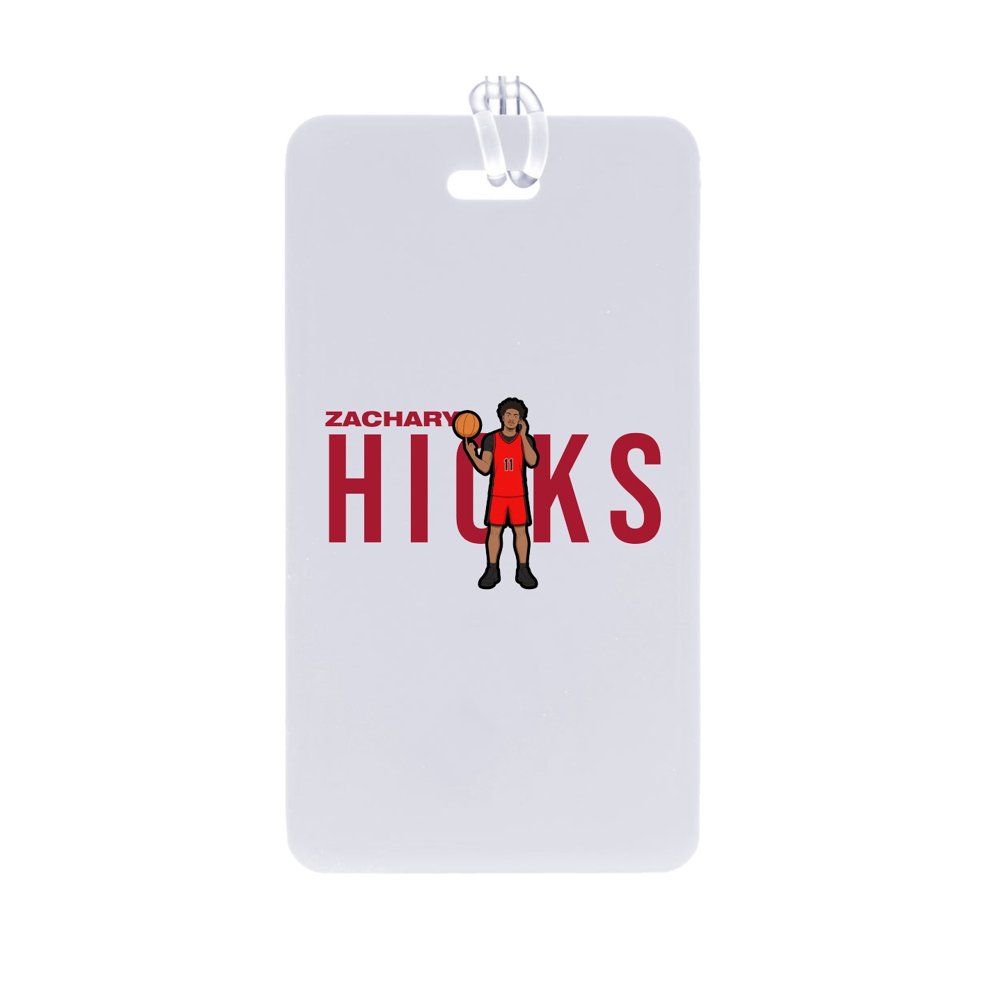 Bag Tag — Player Name in Classic