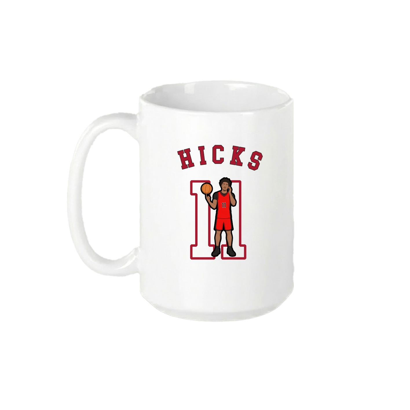 15oz Coffee Mug — Shirsey Arch in White