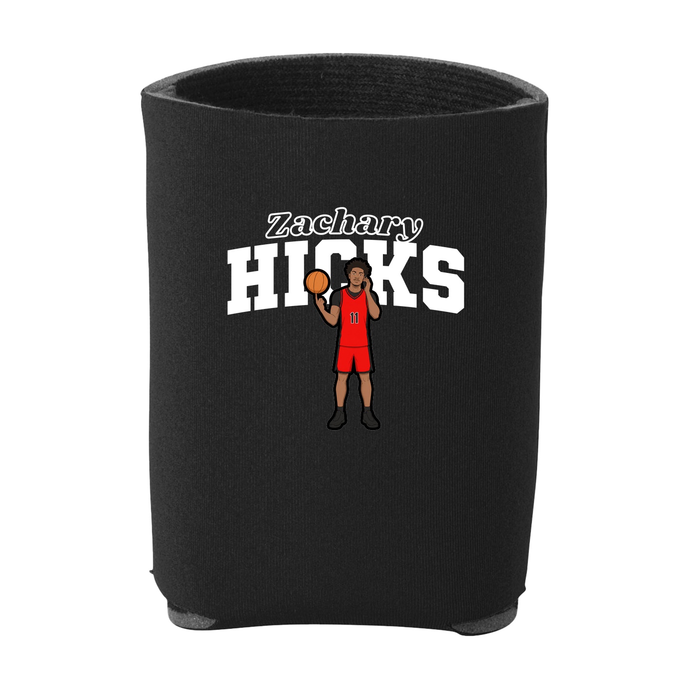 Can Holder — Name Arch in Black
