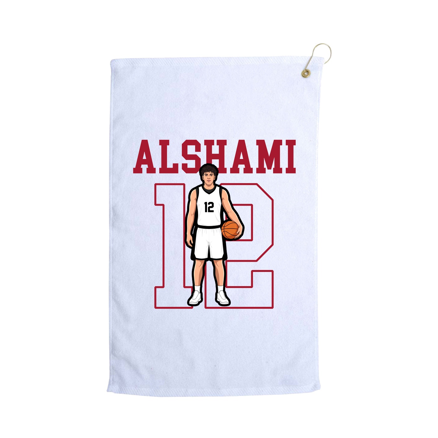 Golf Towel — Shirsey in White