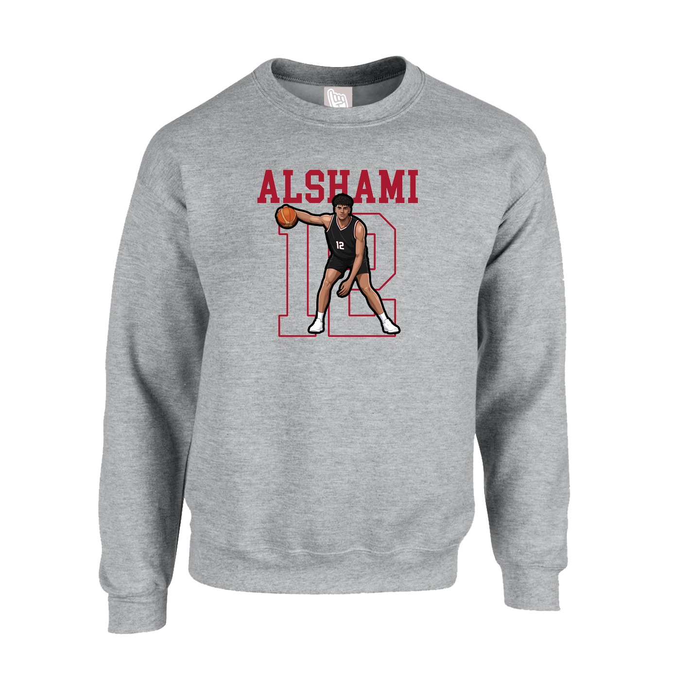 Fleece Crew — Shirsey in Grey