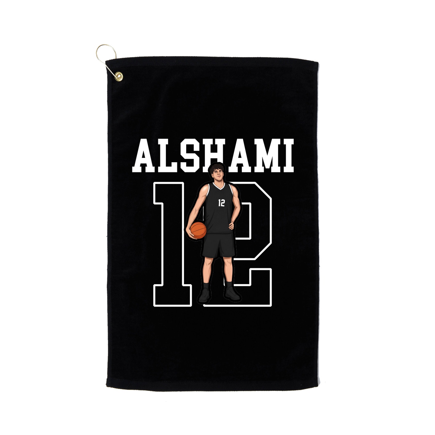 Golf Towel — Shirsey in Black