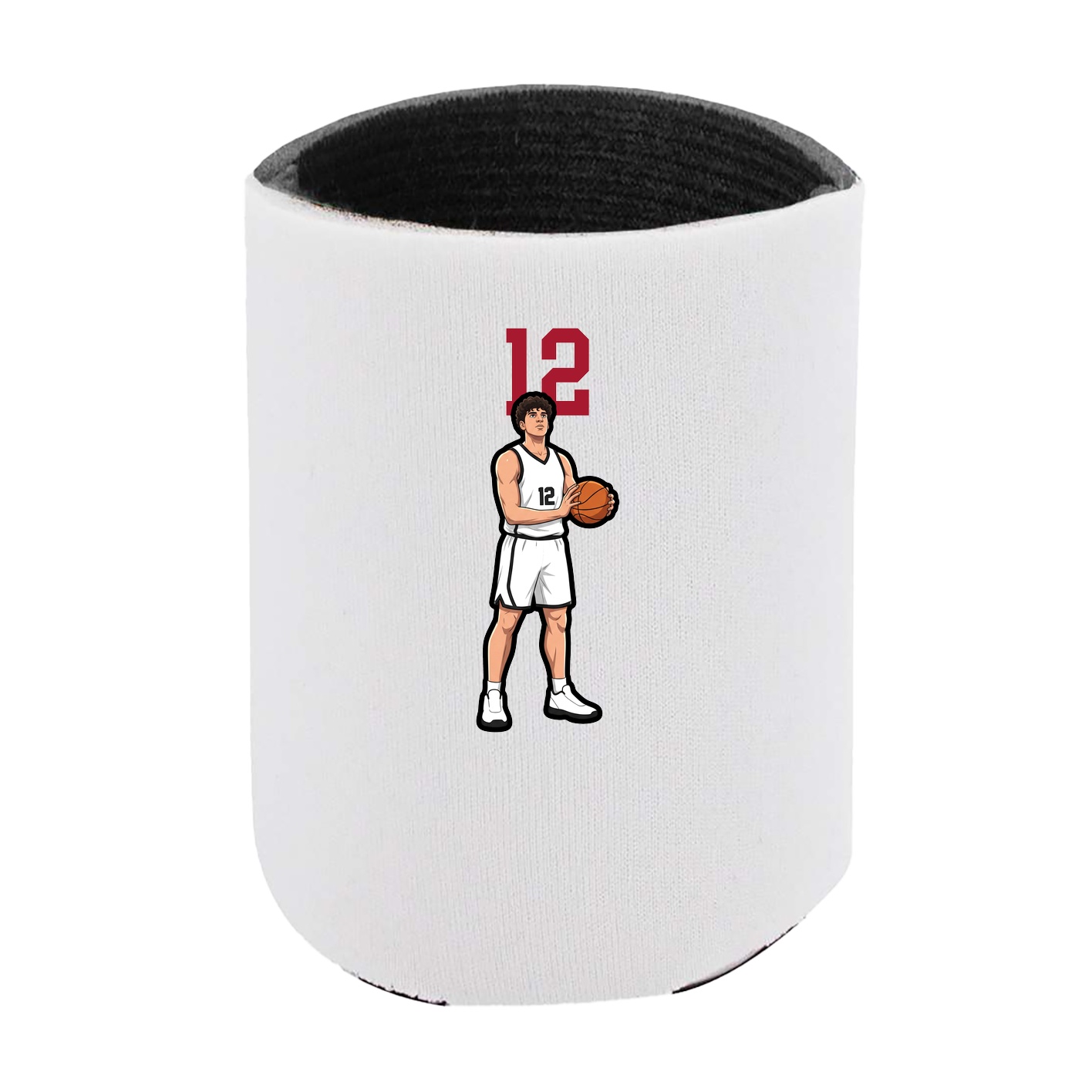 Can Holder — Number Top in White