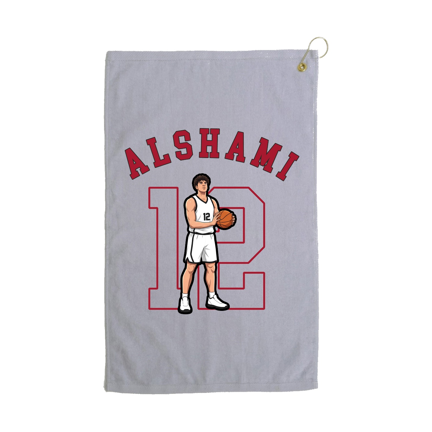 Golf Towel — Shirsey Arch in Grey