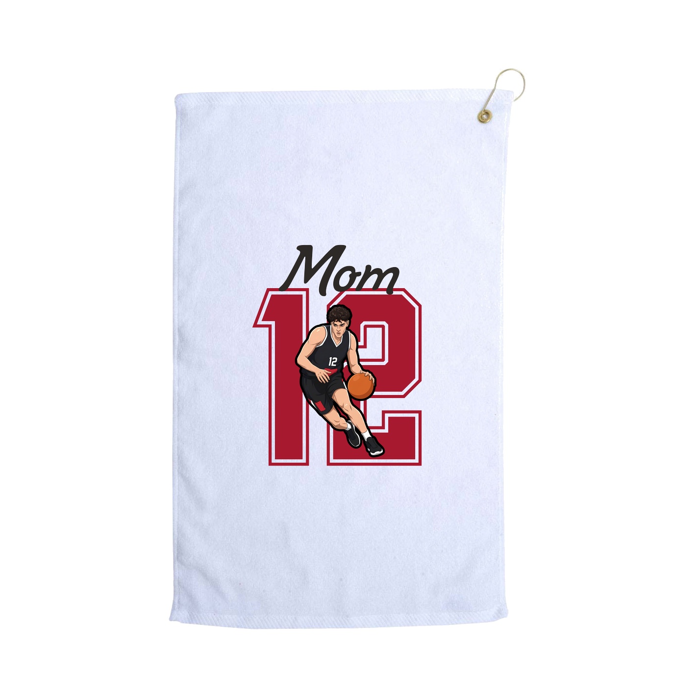 Golf Towel — Mothers Day Shirsey in White