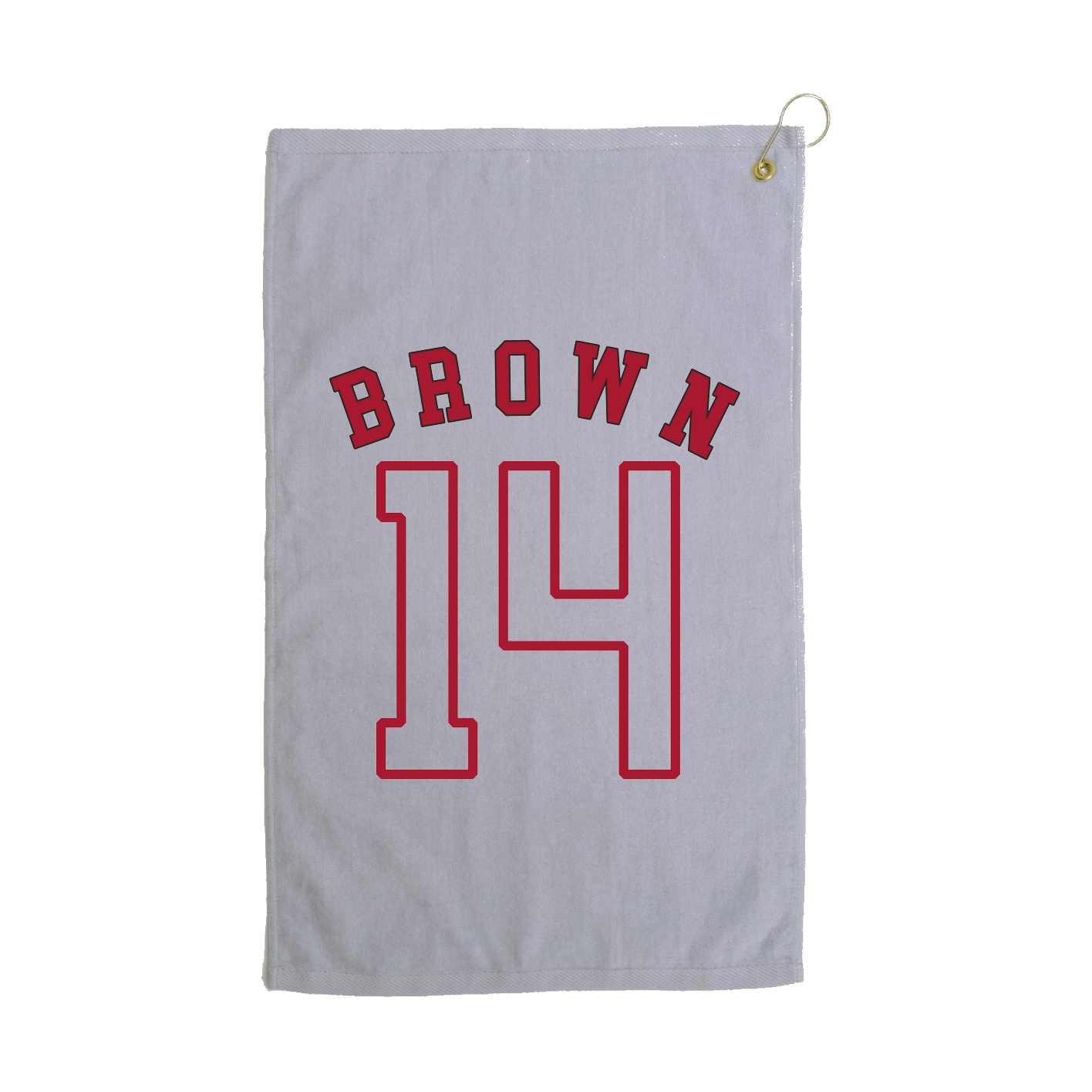 Golf Towel — Shirsey Arch in Grey