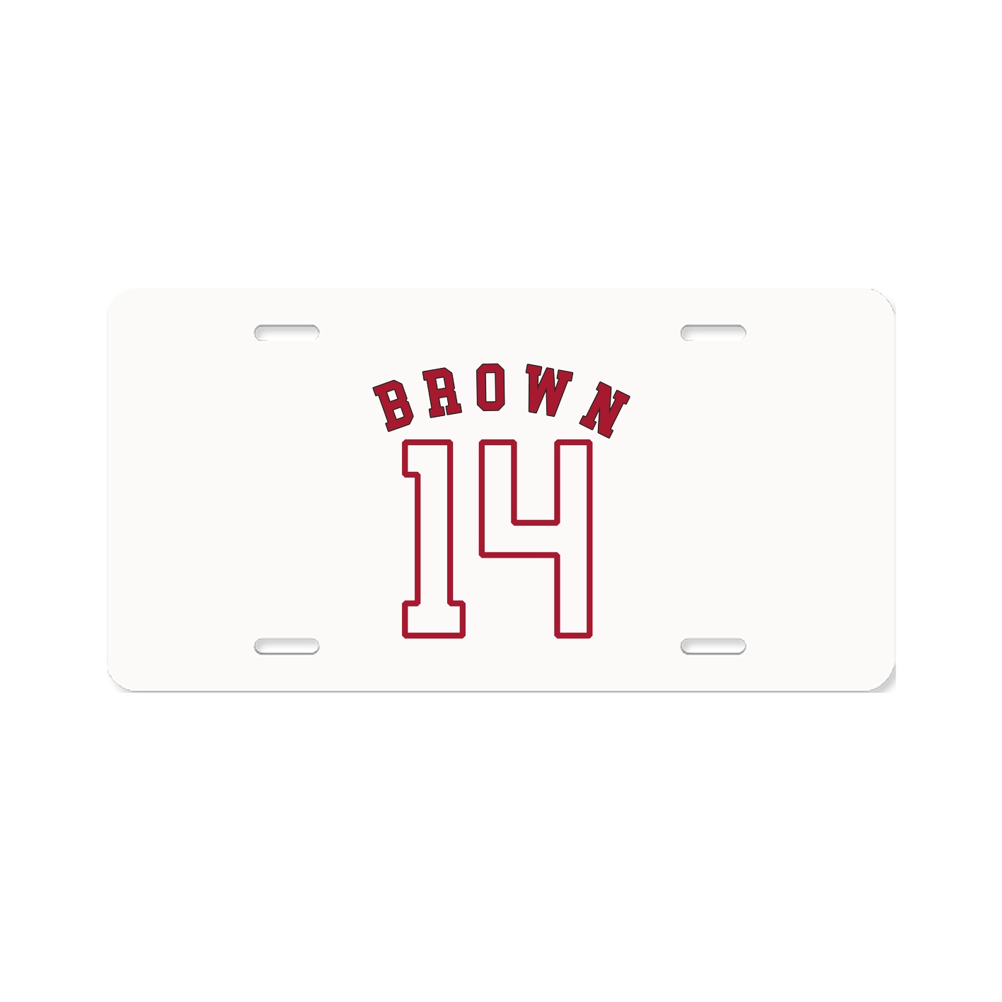 License Plate — Shirsey Arch in Classic