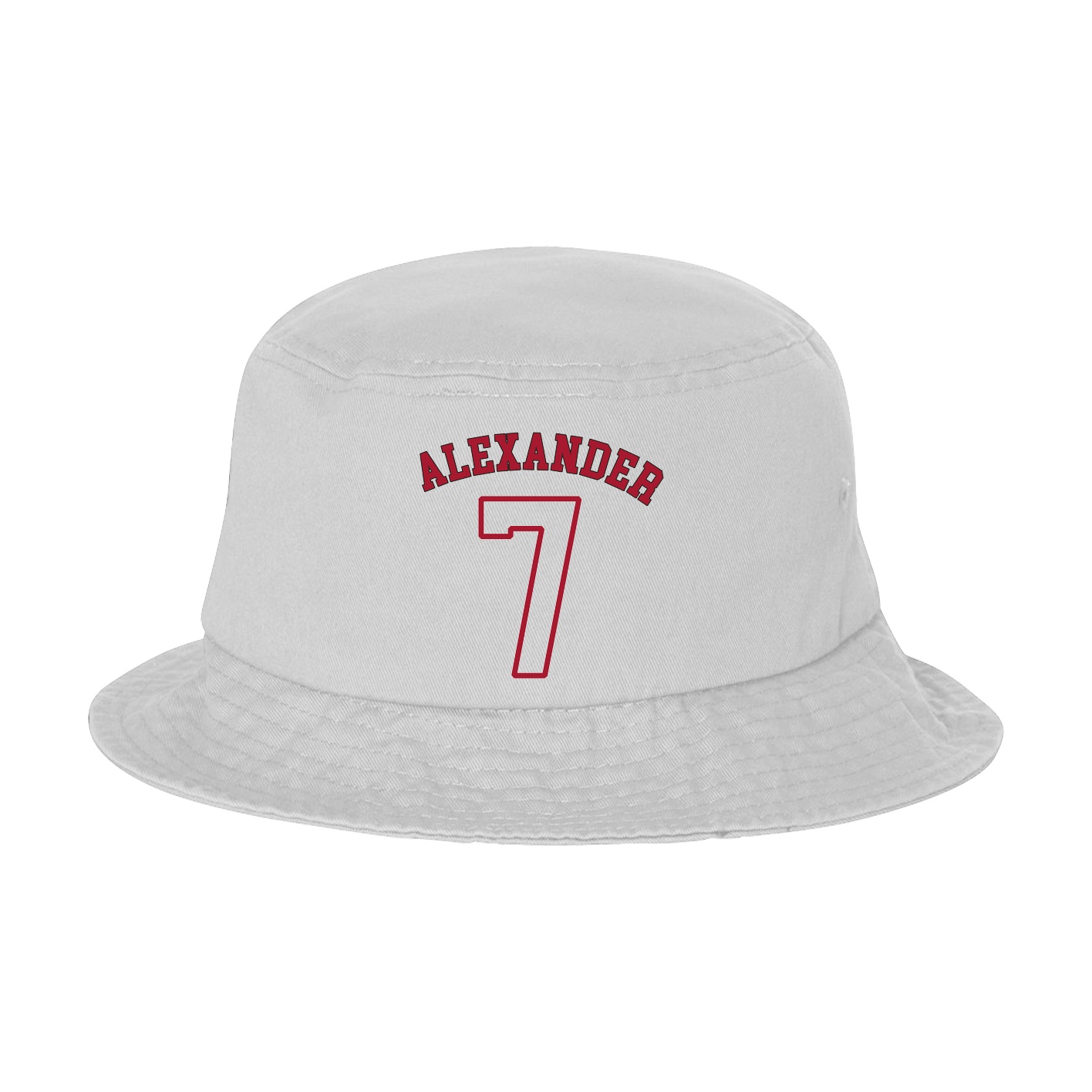 Bucket Cap — Shirsey Arch in White