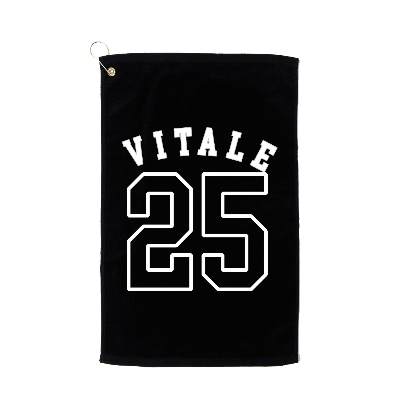 Golf Towel — Shirsey Arch in Black