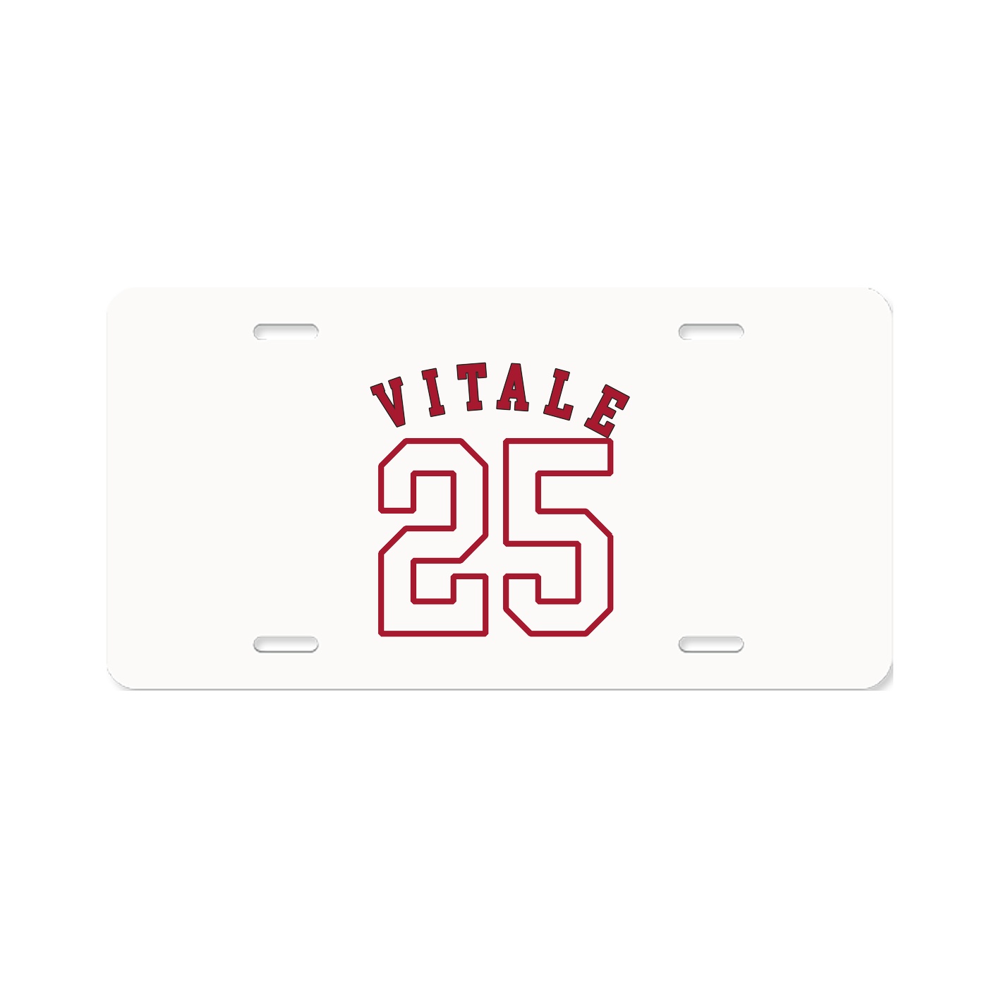 License Plate — Shirsey Arch in Classic