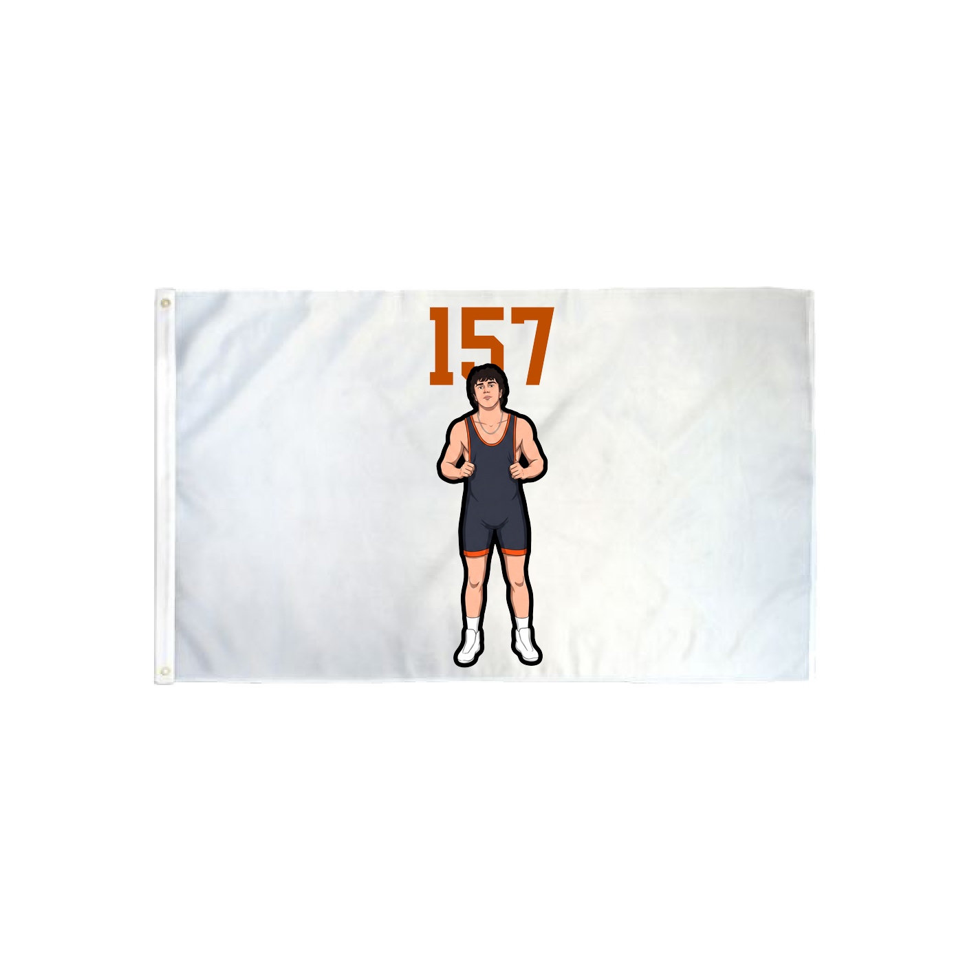 3x5 Flag — Number Top in Classic
