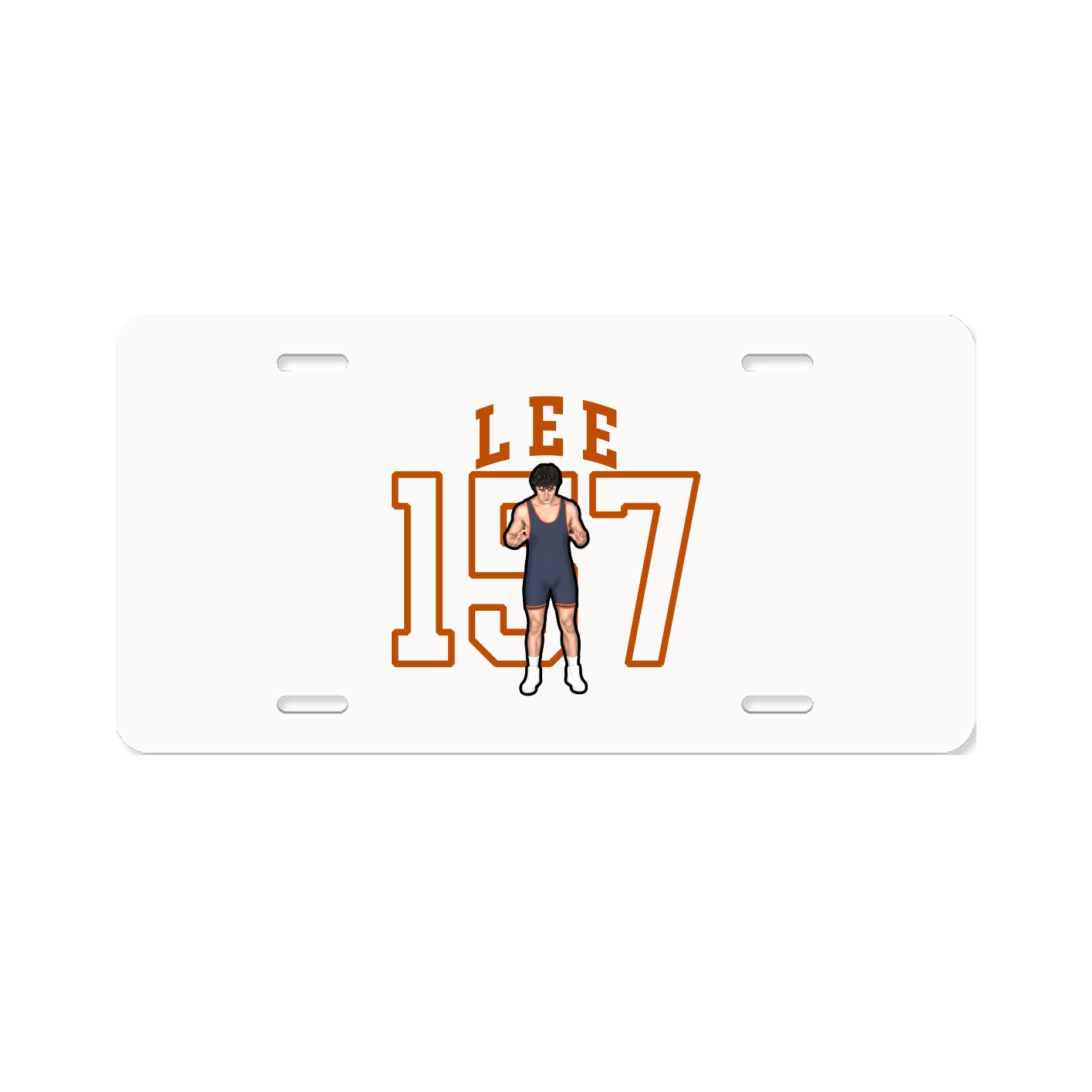 Aluminum License Plate