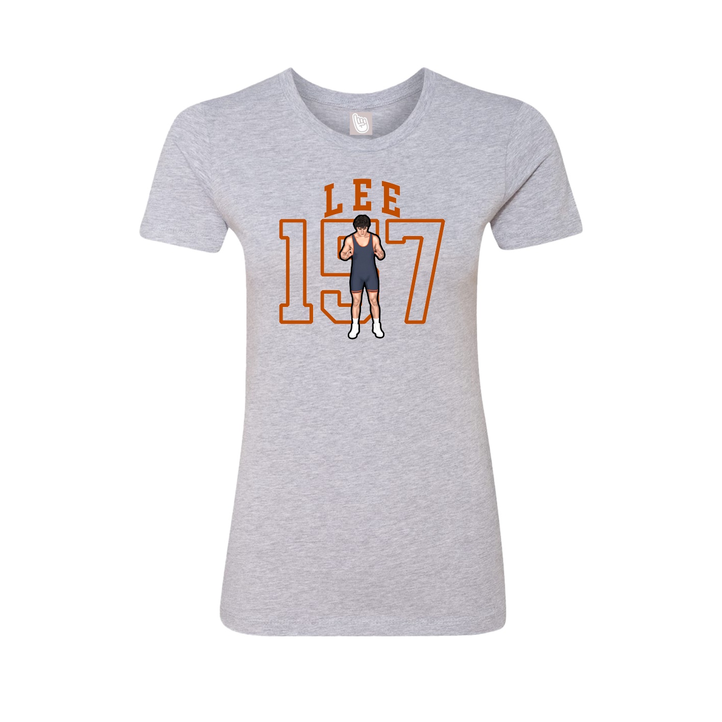 Fitted Women's Tee — Shirsey in Grey
