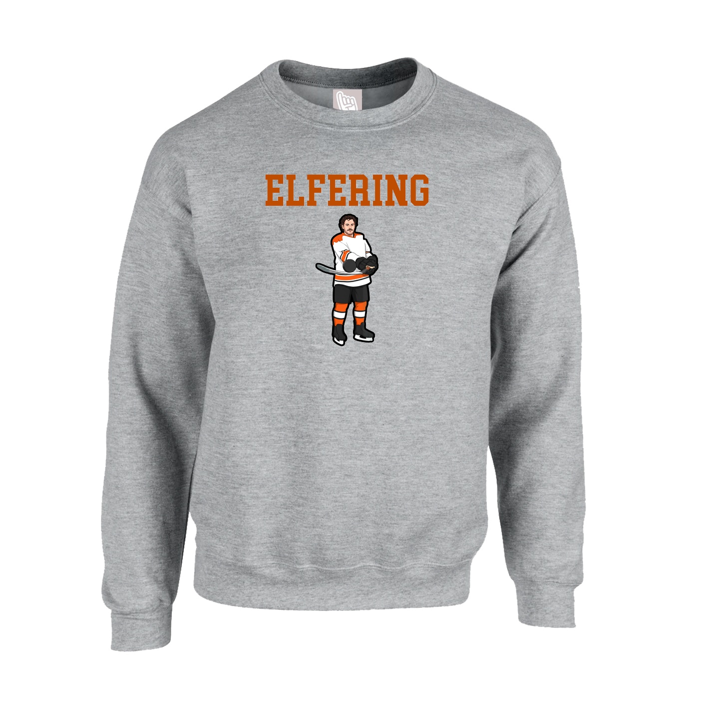 Fleece Crew — Shirsey in Grey