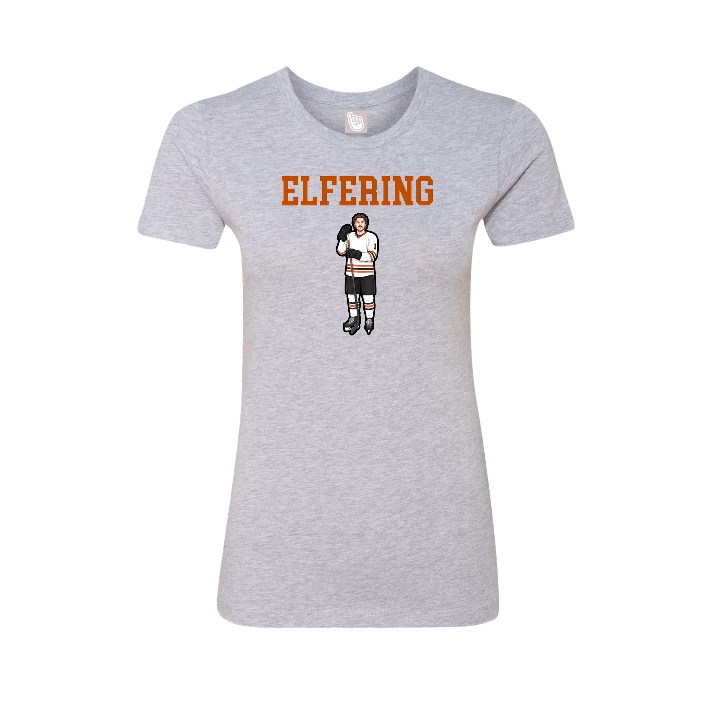 Fitted Women's Tee — Shirsey in Grey