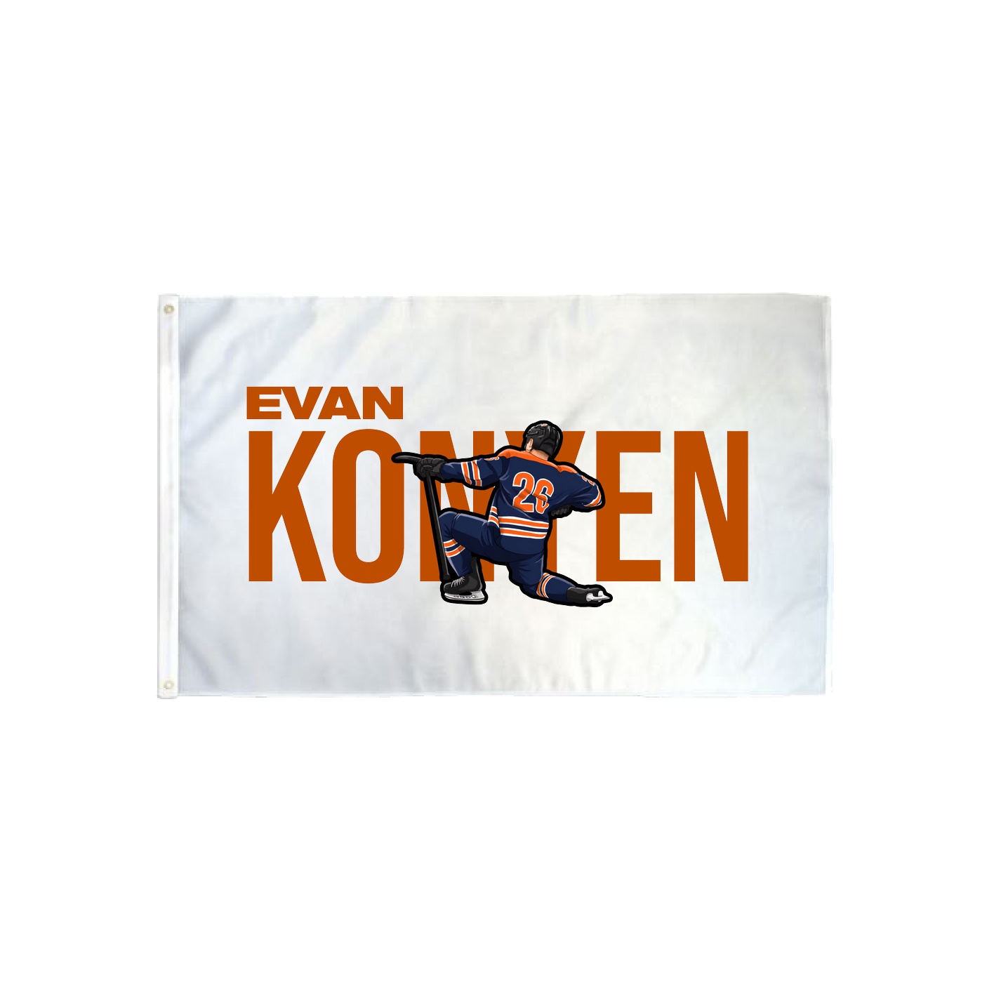 3x5 Flag — Player Name in Classic