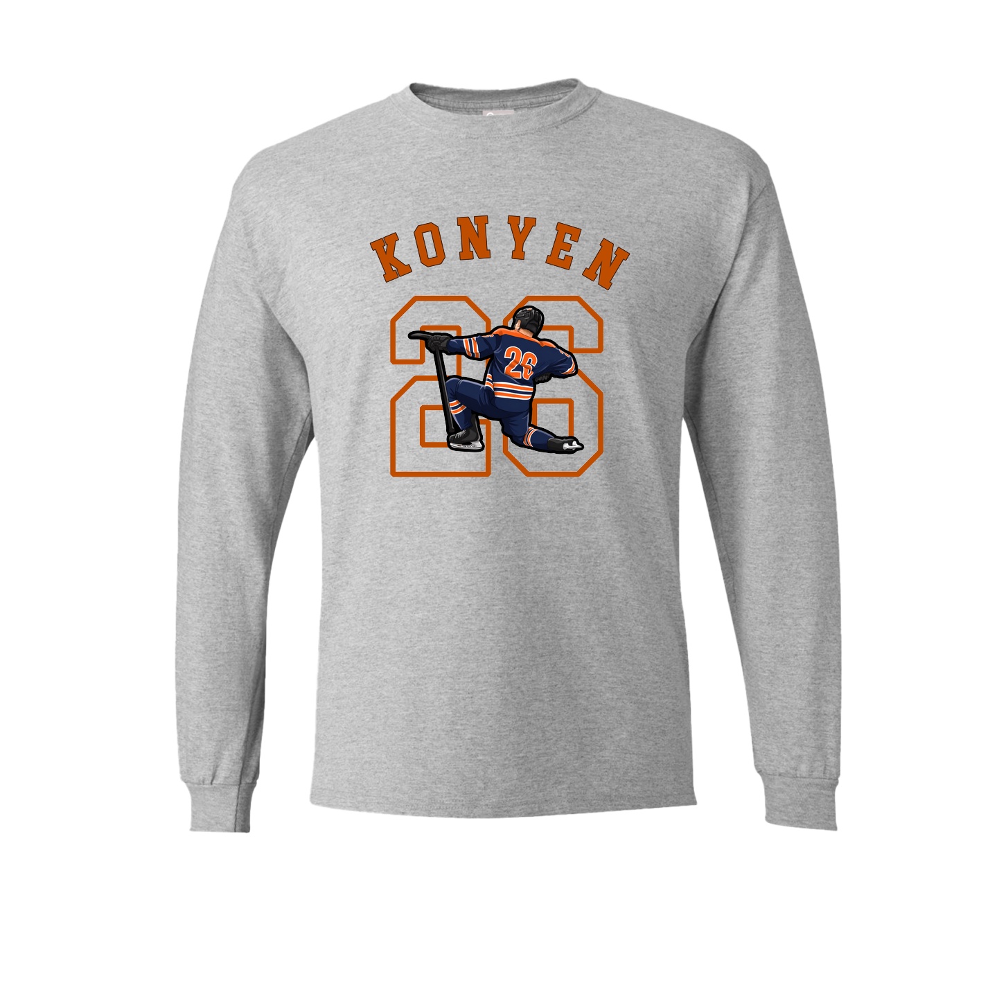 Long Sleeve Tee — Shirsey Arch in Grey