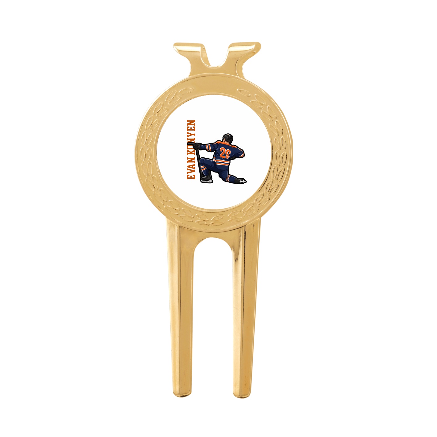 Divot Tool with Ball Marker — Name Vertical in Classic