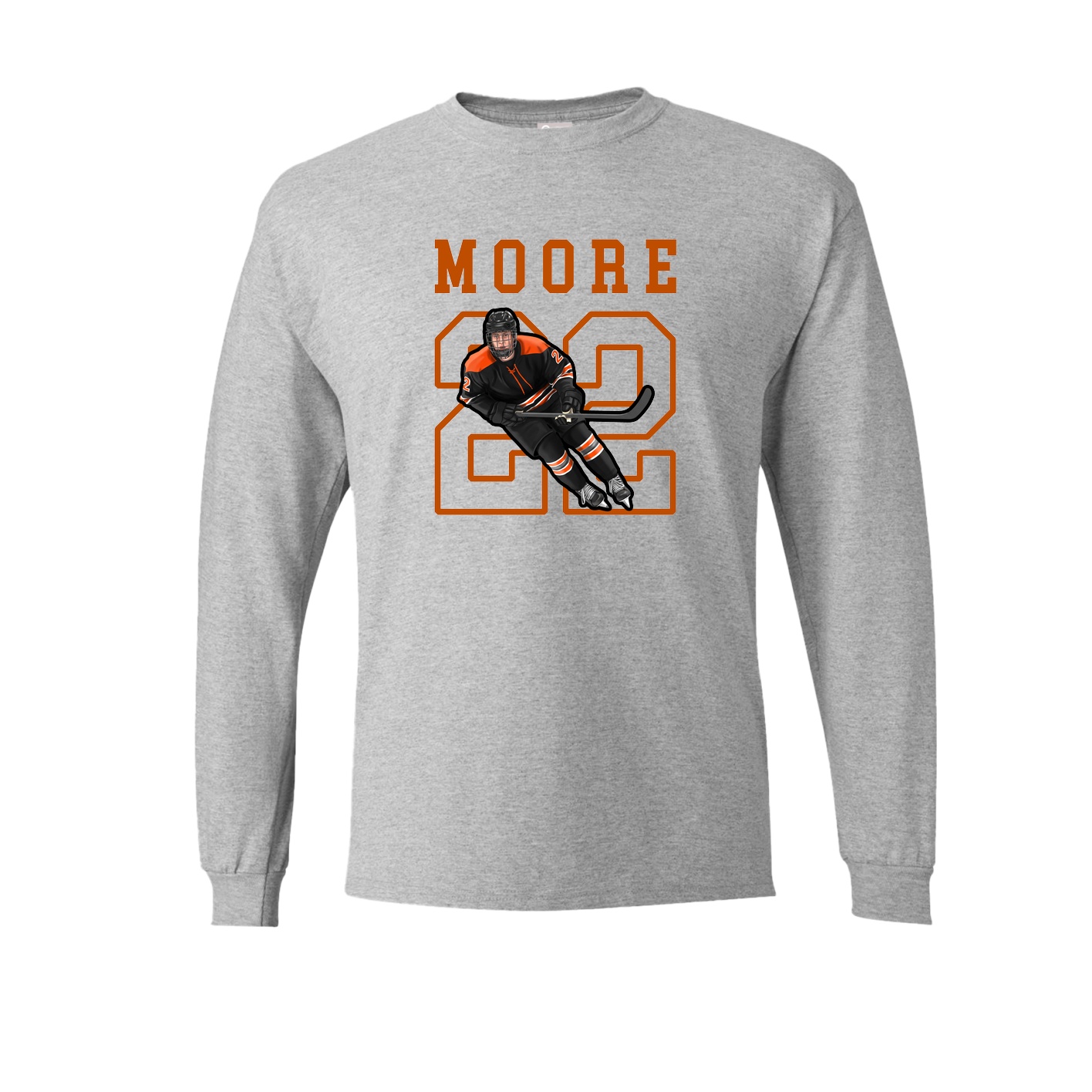Long Sleeve Tee — Shirsey in Grey