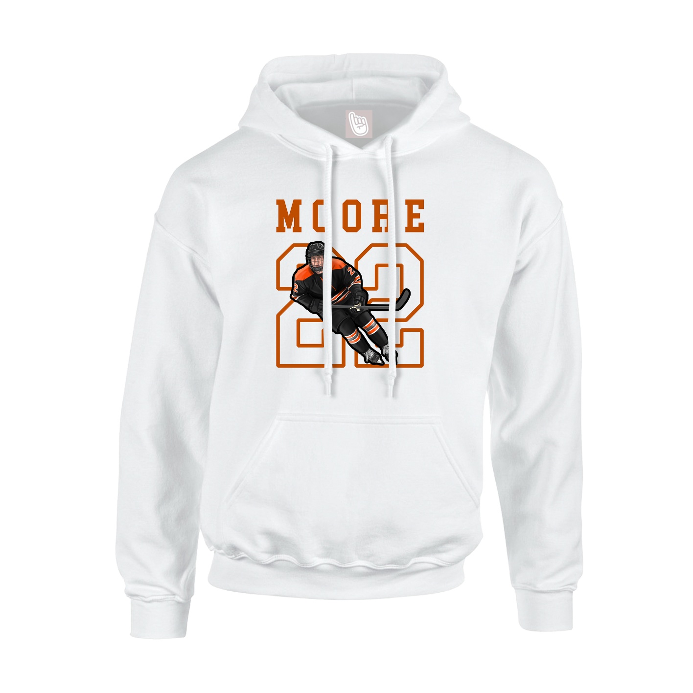 Youth Hoodie — Shirsey in White