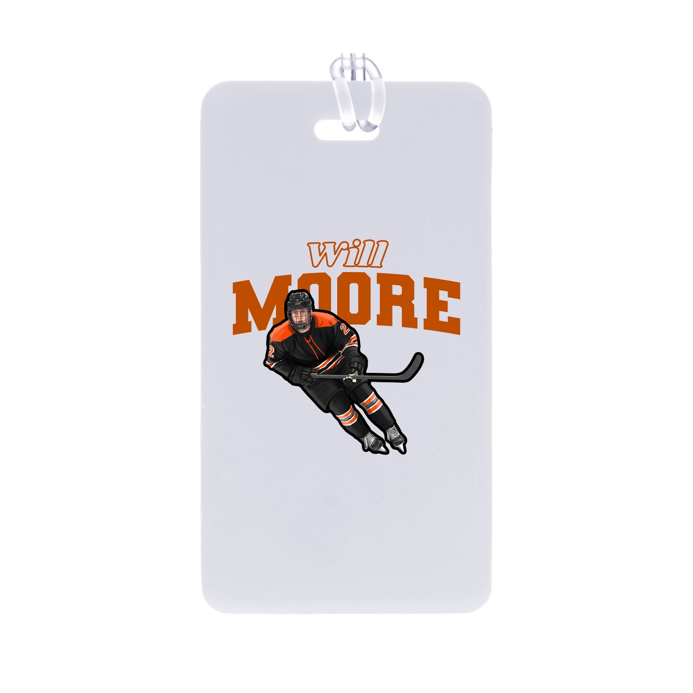 Bag Tag — Name Arch in Classic