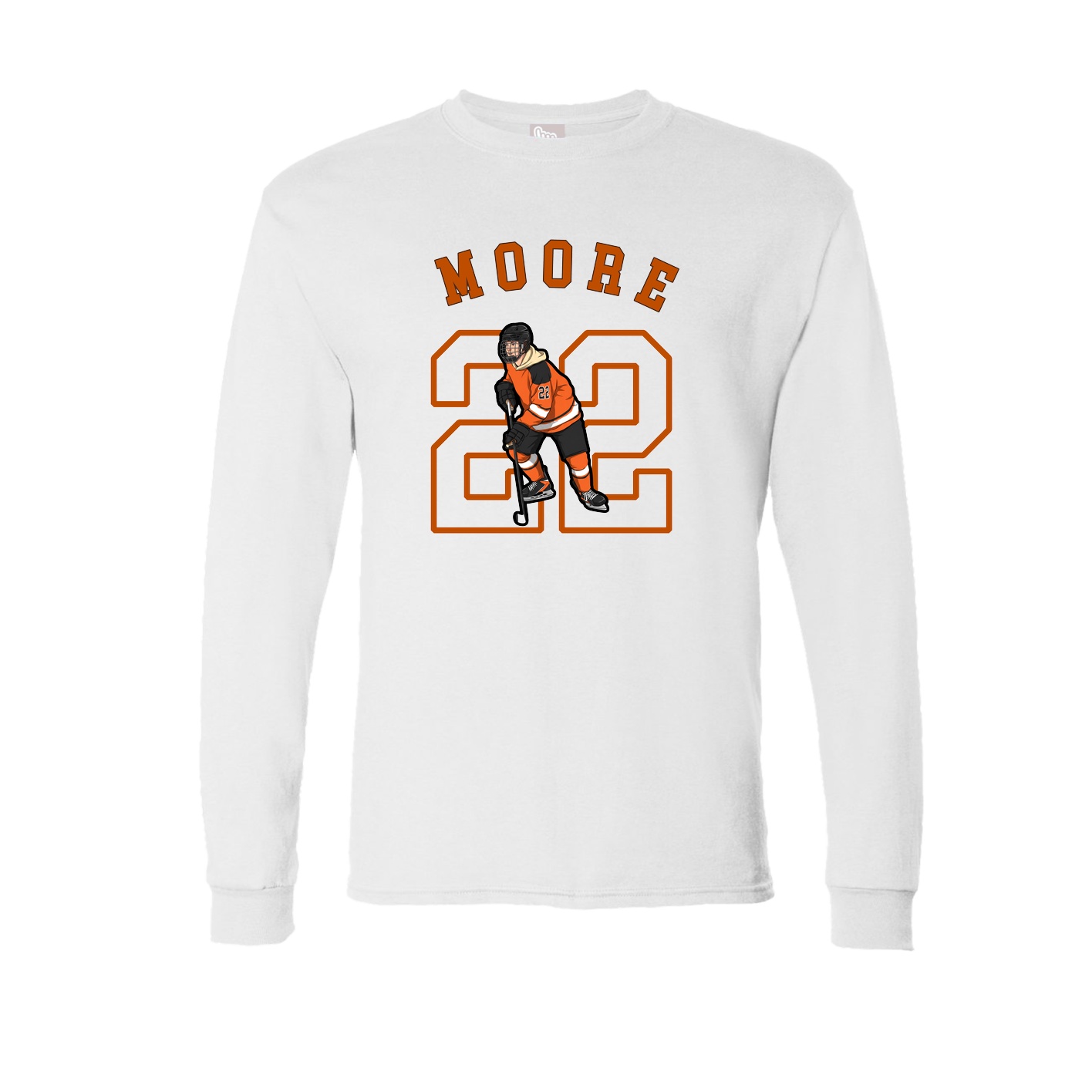Long Sleeve Tee — Shirsey Arch in White