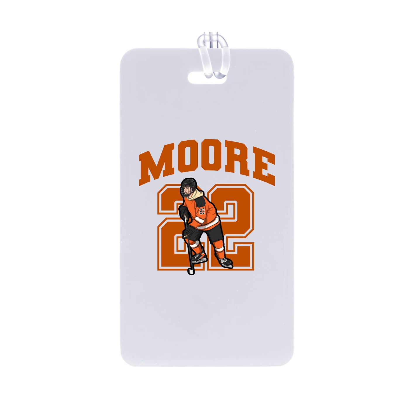 Bag Tag — Number in Classic