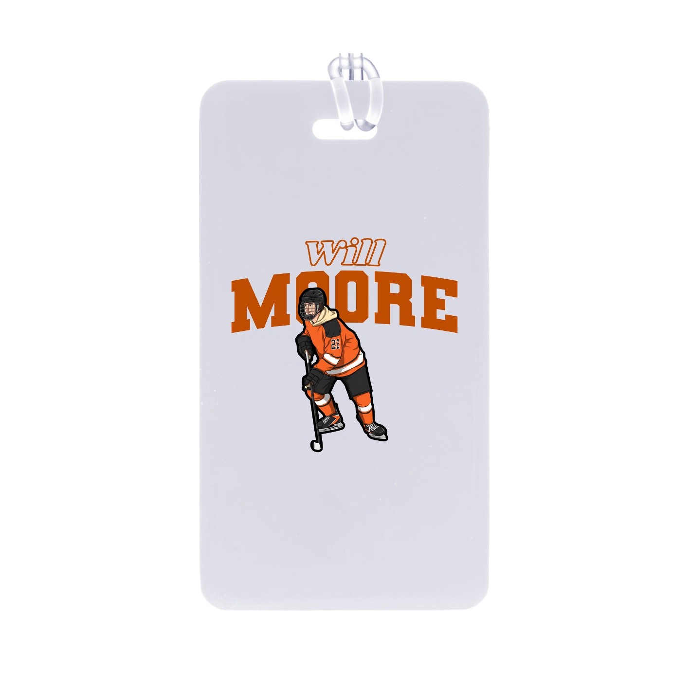 Bag Tag — Name Arch in Classic